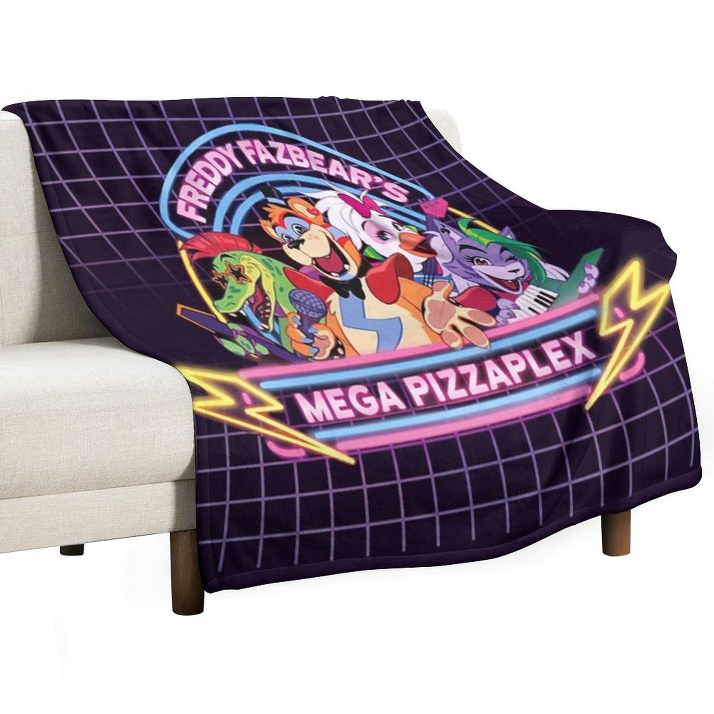 FNAF Security Breach Quick-dry Throw Blanket