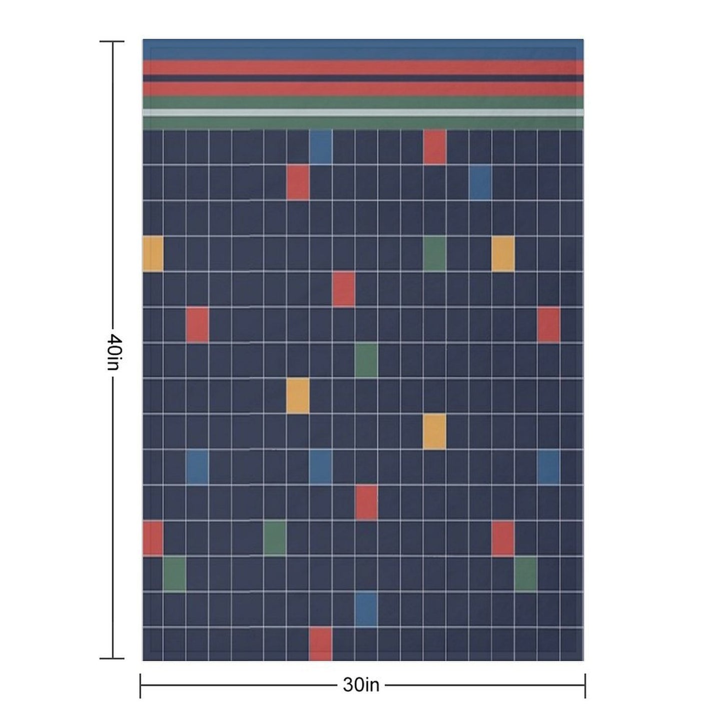 Classic 80s-Style Bedding Versatility Throw Blanket