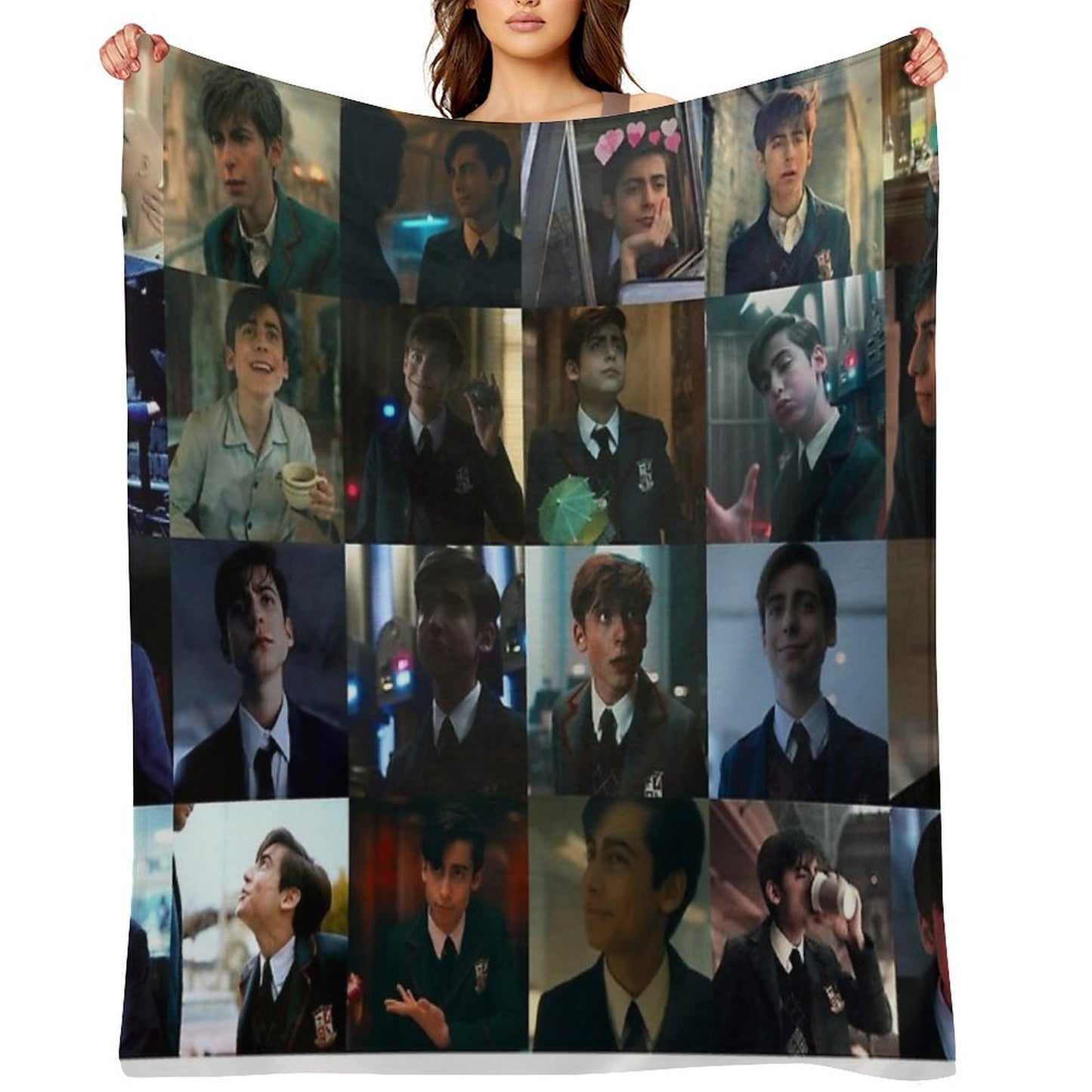 Five Hargreeves Mod Mood Velvety-soft Throw Blanket