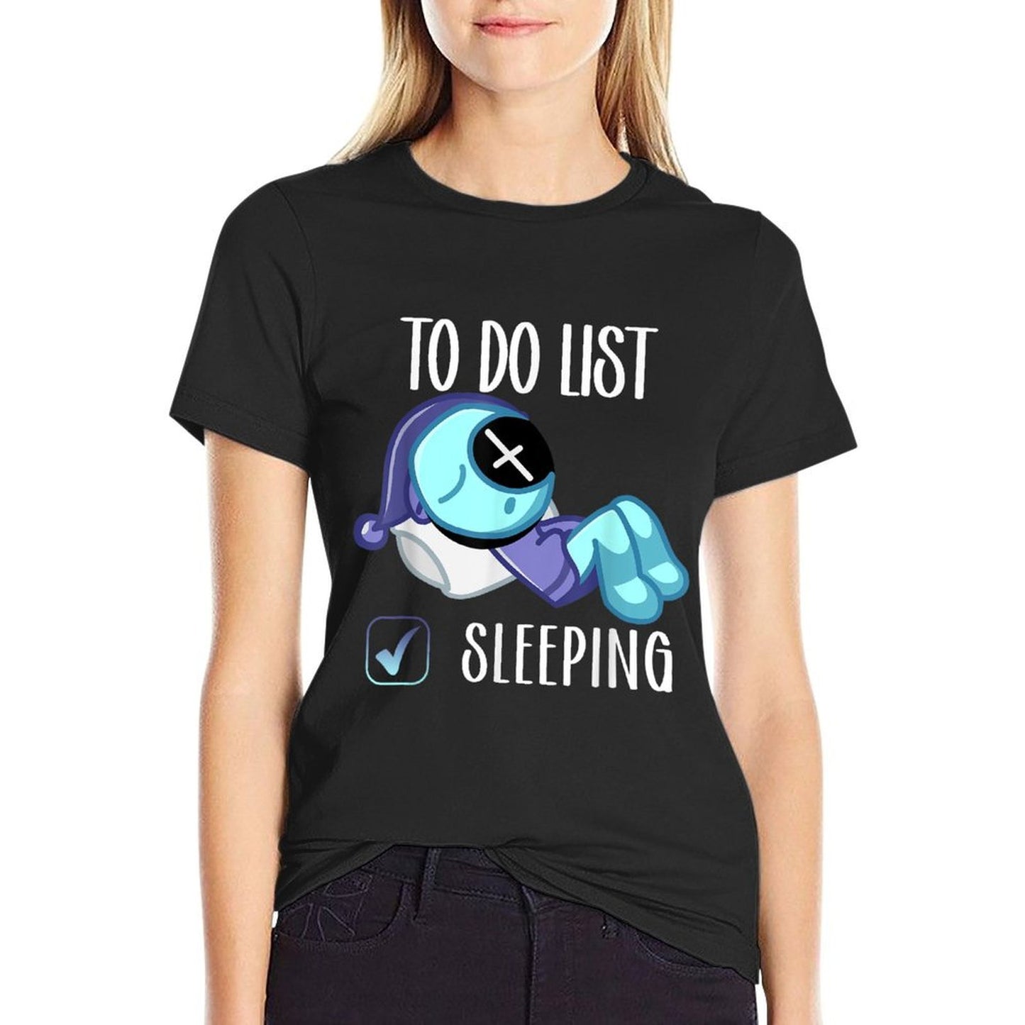 Napping Kids Dandy's World Sleeping Kids Toddler Funny Breathable T-Shirt