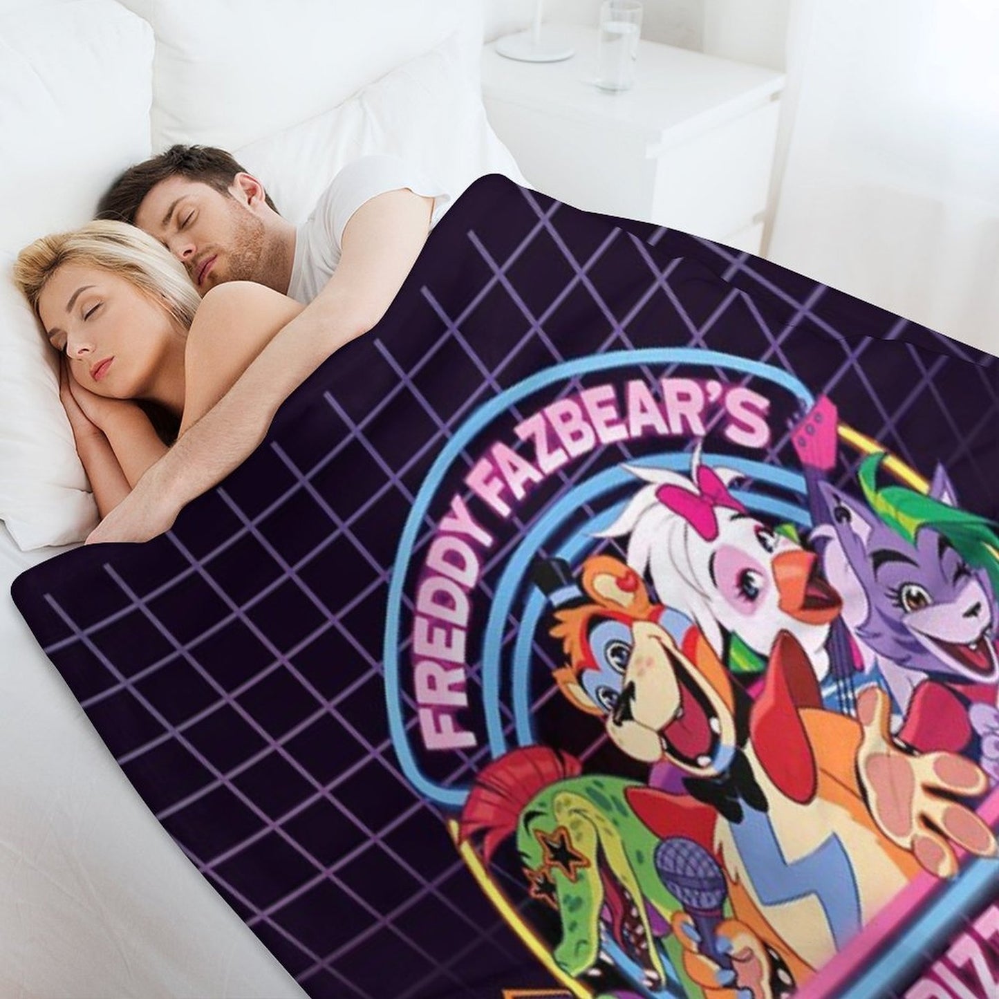 FNAF Security Breach Quick-dry Throw Blanket
