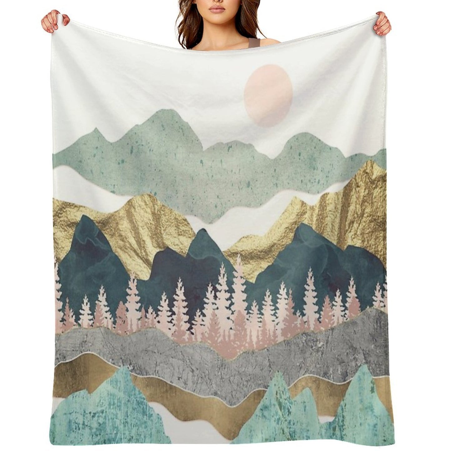 Summer Vista Eco-conscious Throw Blanket