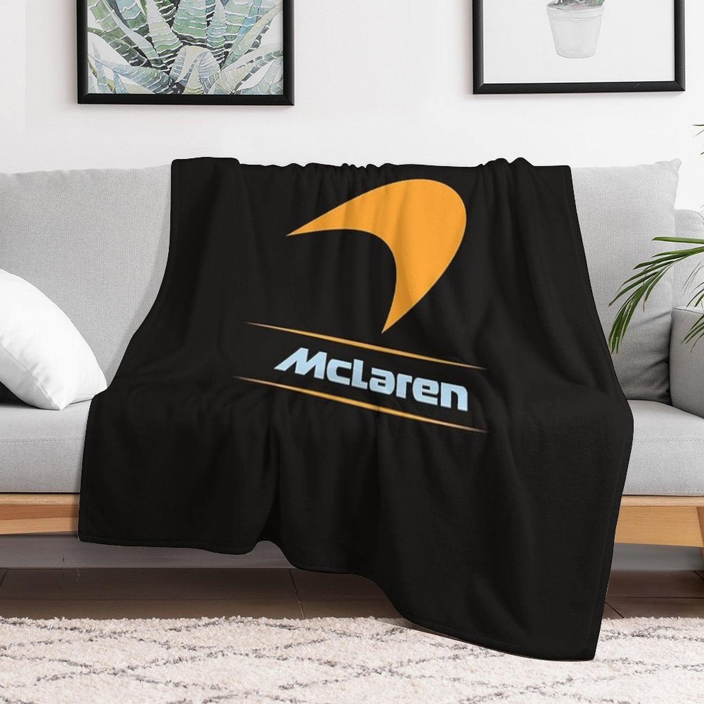 Mclaren Plush Throw Blanket