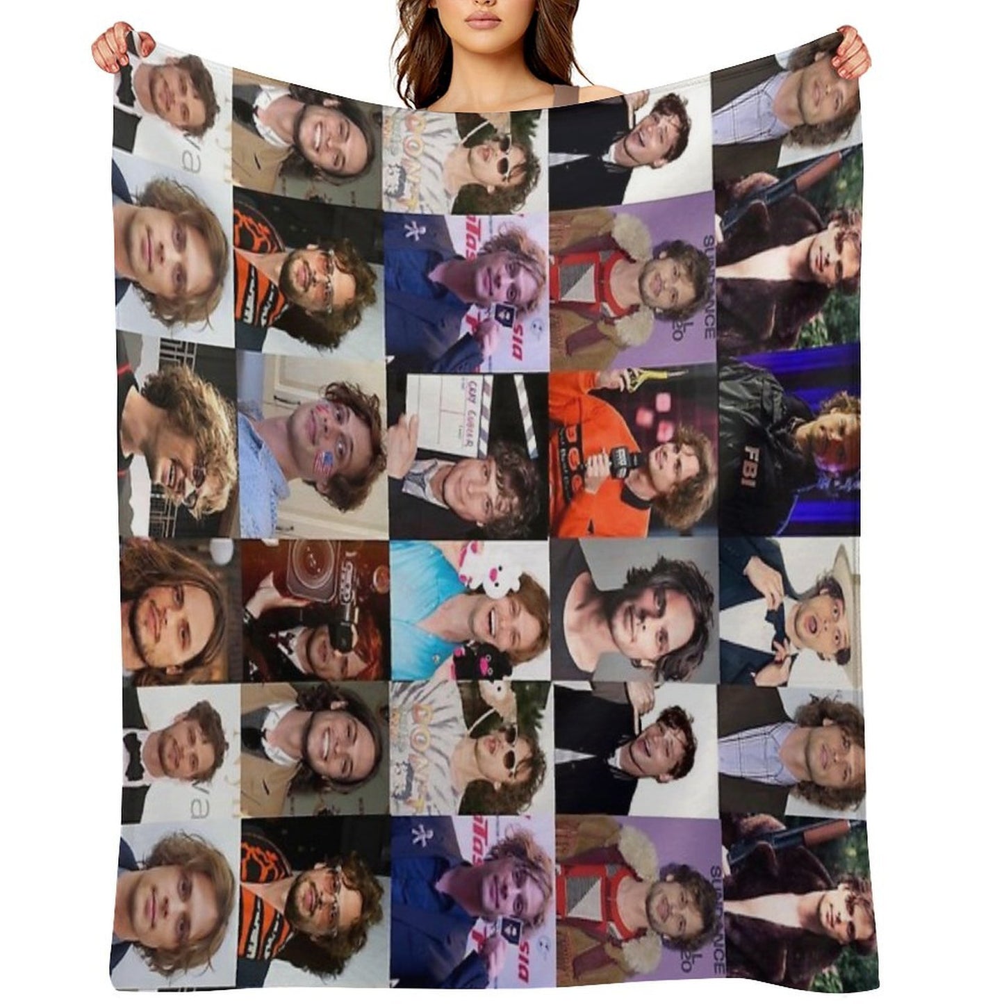 MGG Collage 3 Gift-ready Throw Blanket