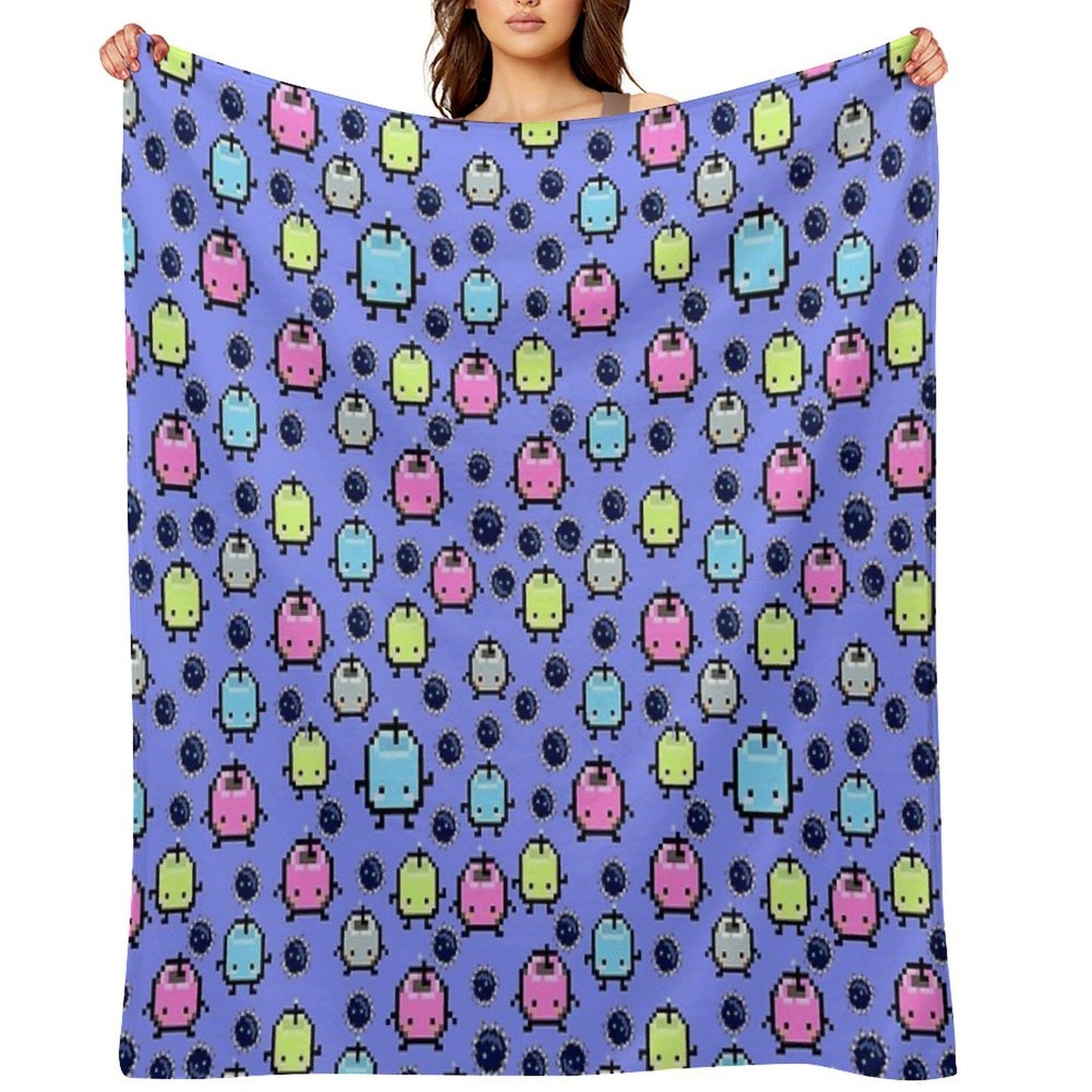 Stardew Valley Junimo Compact Throw Blanket