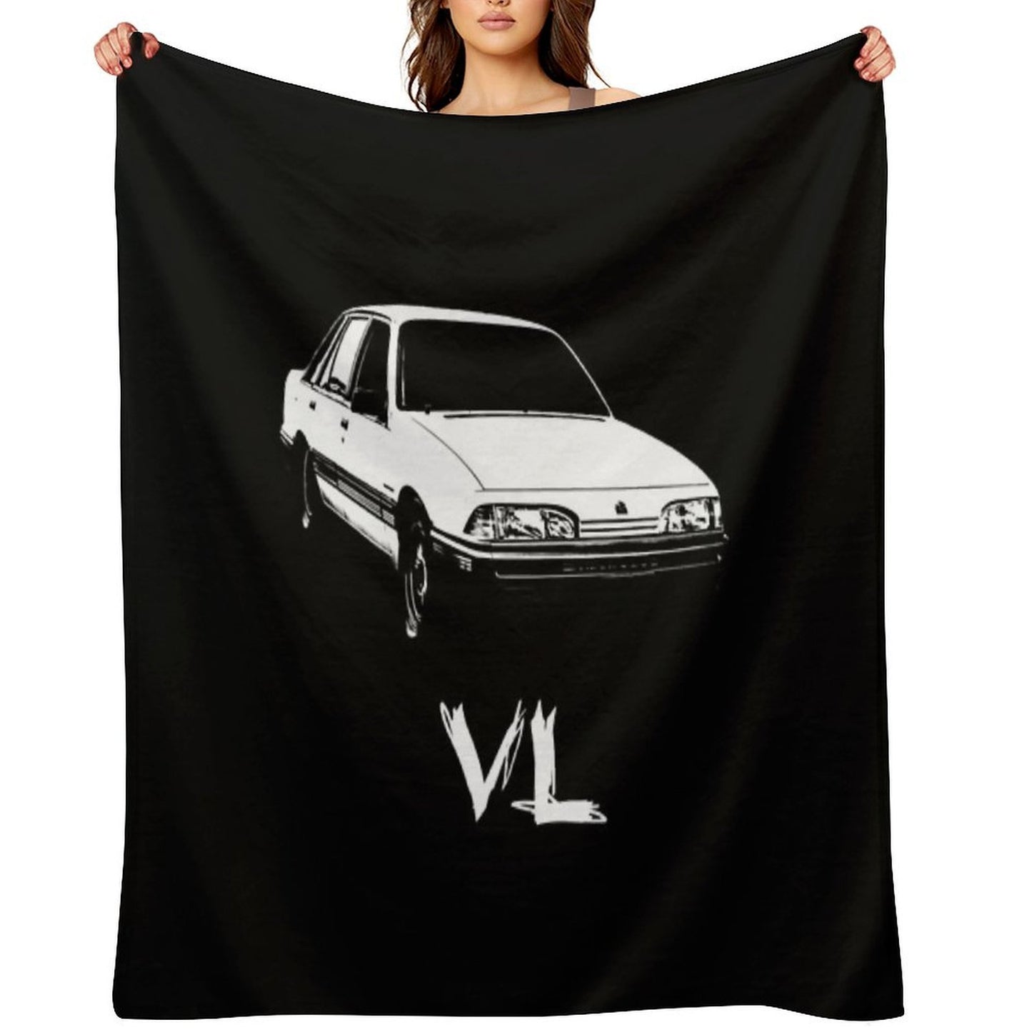 Vl Commodore Velvety-soft Throw Blanket