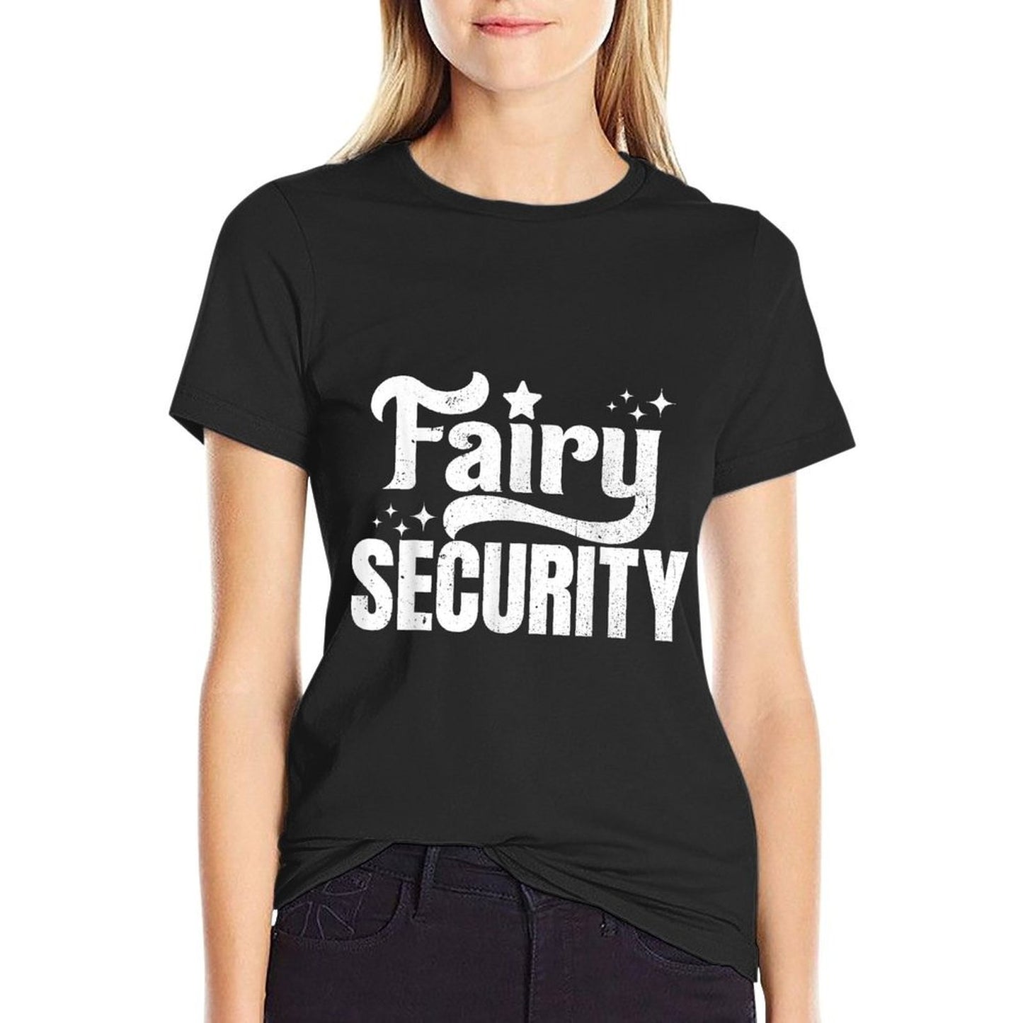 Fairy Security Protection Squad Birthday Family Men Brother Relaxed-fit T-Shirt