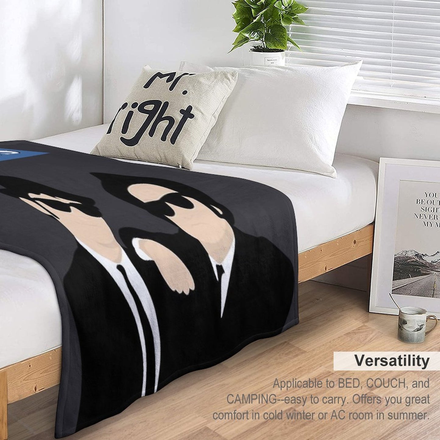 Blues Brothers Versatility Throw Blanket