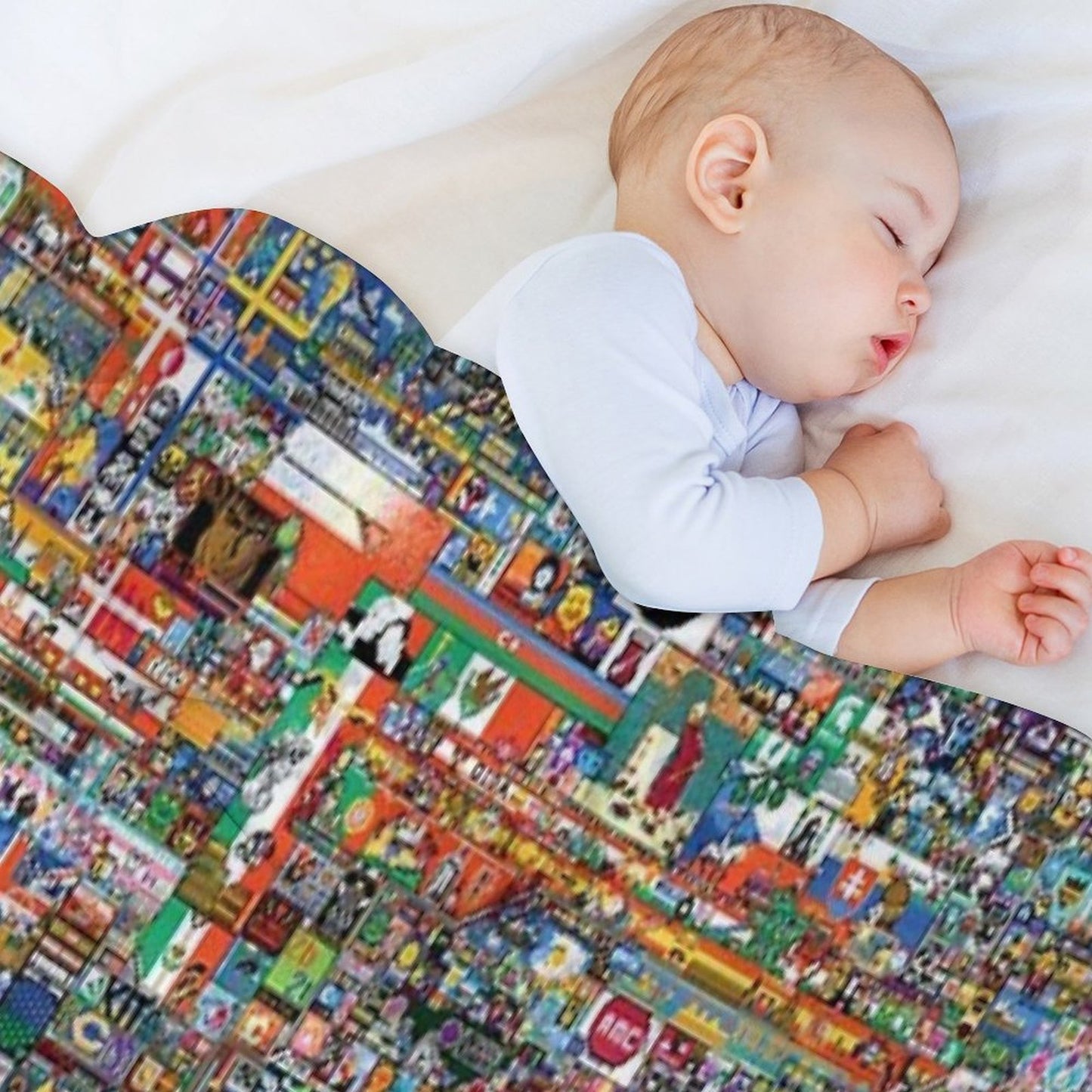 RPlace 2022 - Poster Versatility Throw Blanket