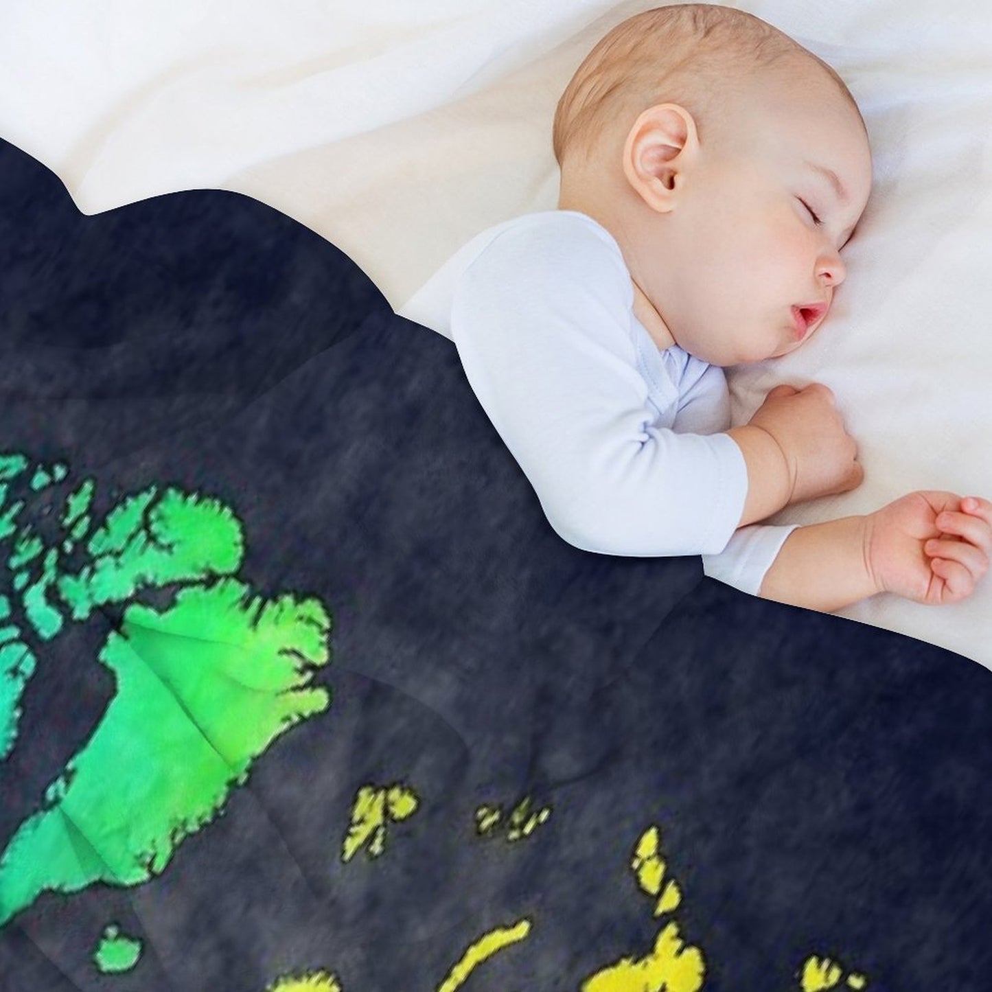 World Map Watercolor 6 #map #worldmap Velvety-soft Throw Blanket