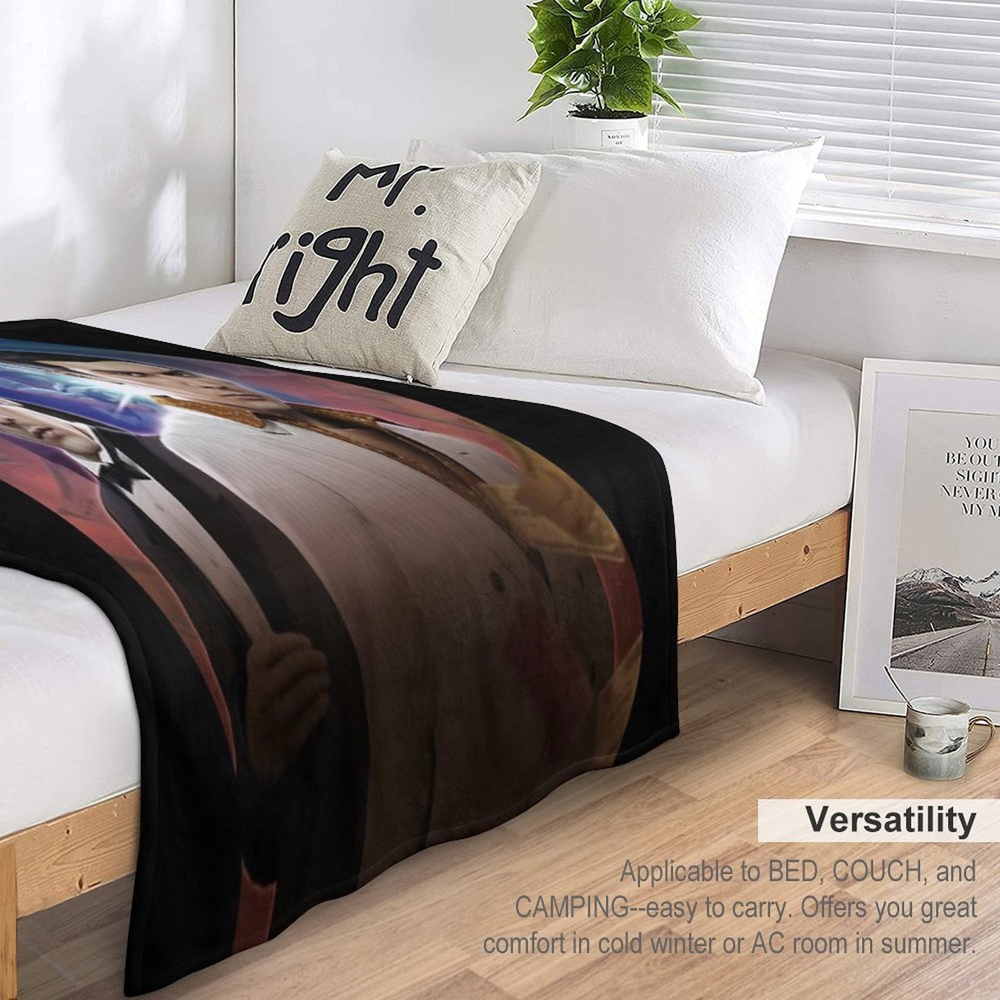 Yakuza 0 Poster Eco-conscious Throw Blanket