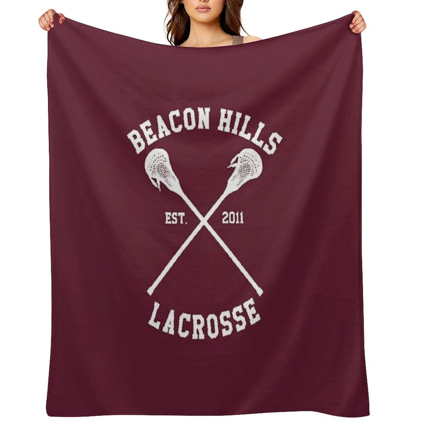 Beacon Hills Lacrosse - Teen Wolf All-season Throw Blanket