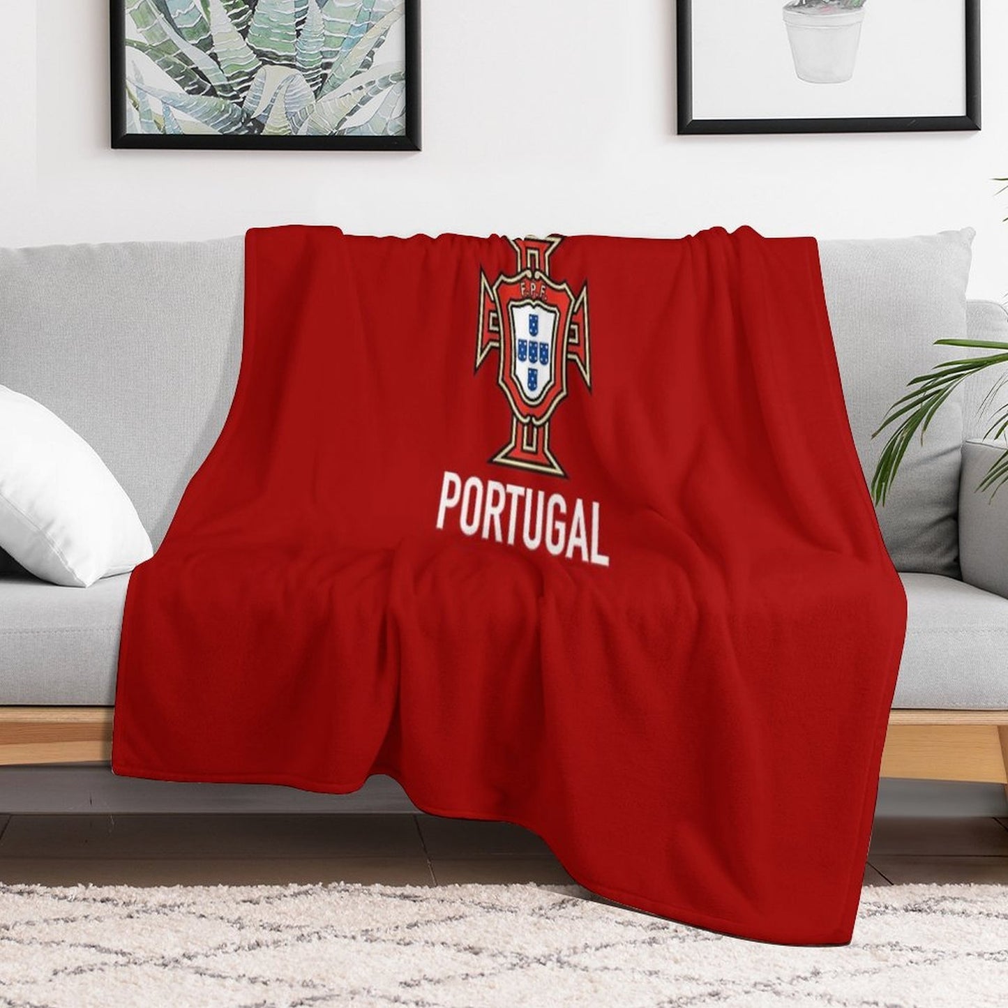 Portugal Velvety-soft Throw Blanket