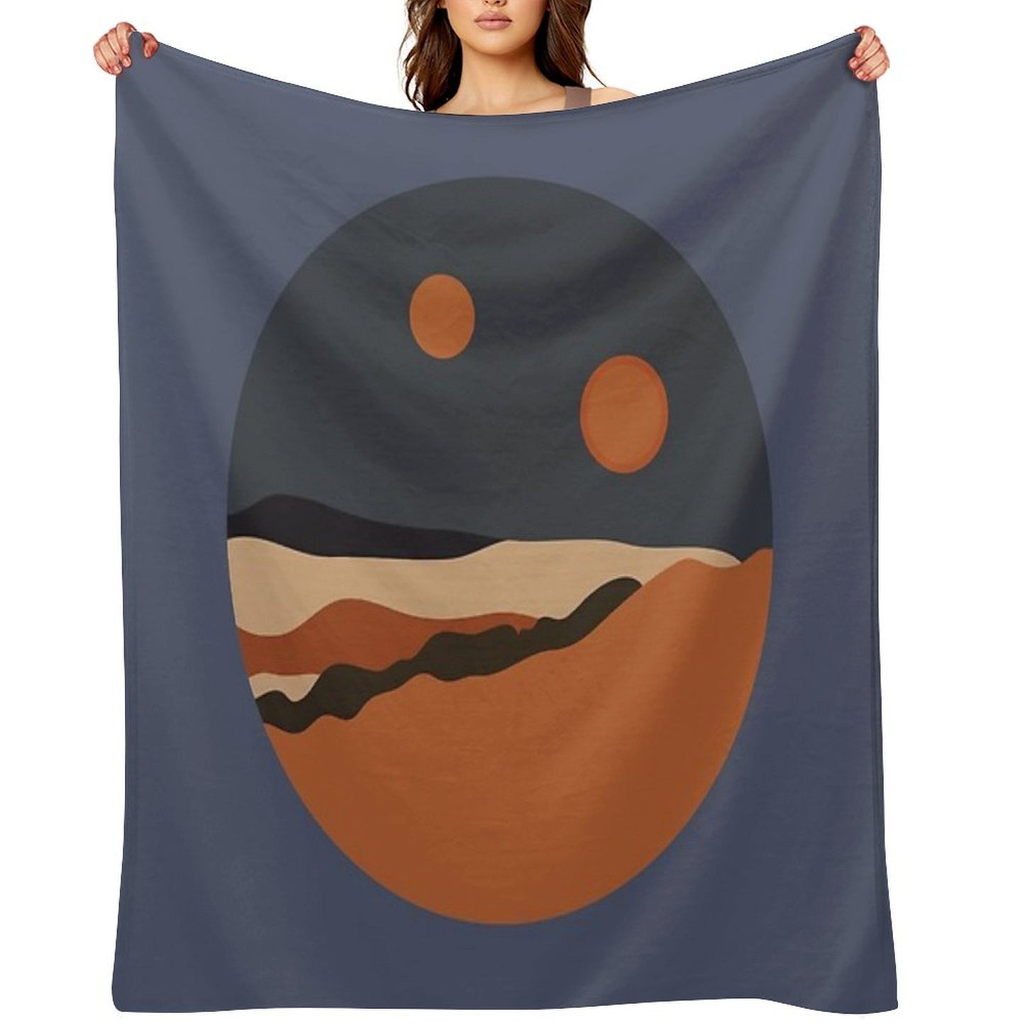 Tatooine Sunset Gift-ready Throw Blanket