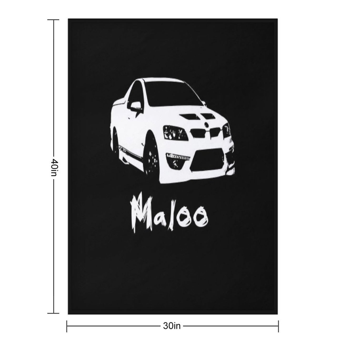 Holden Hsv Maloo R8 Ute All-season Throw Blanket