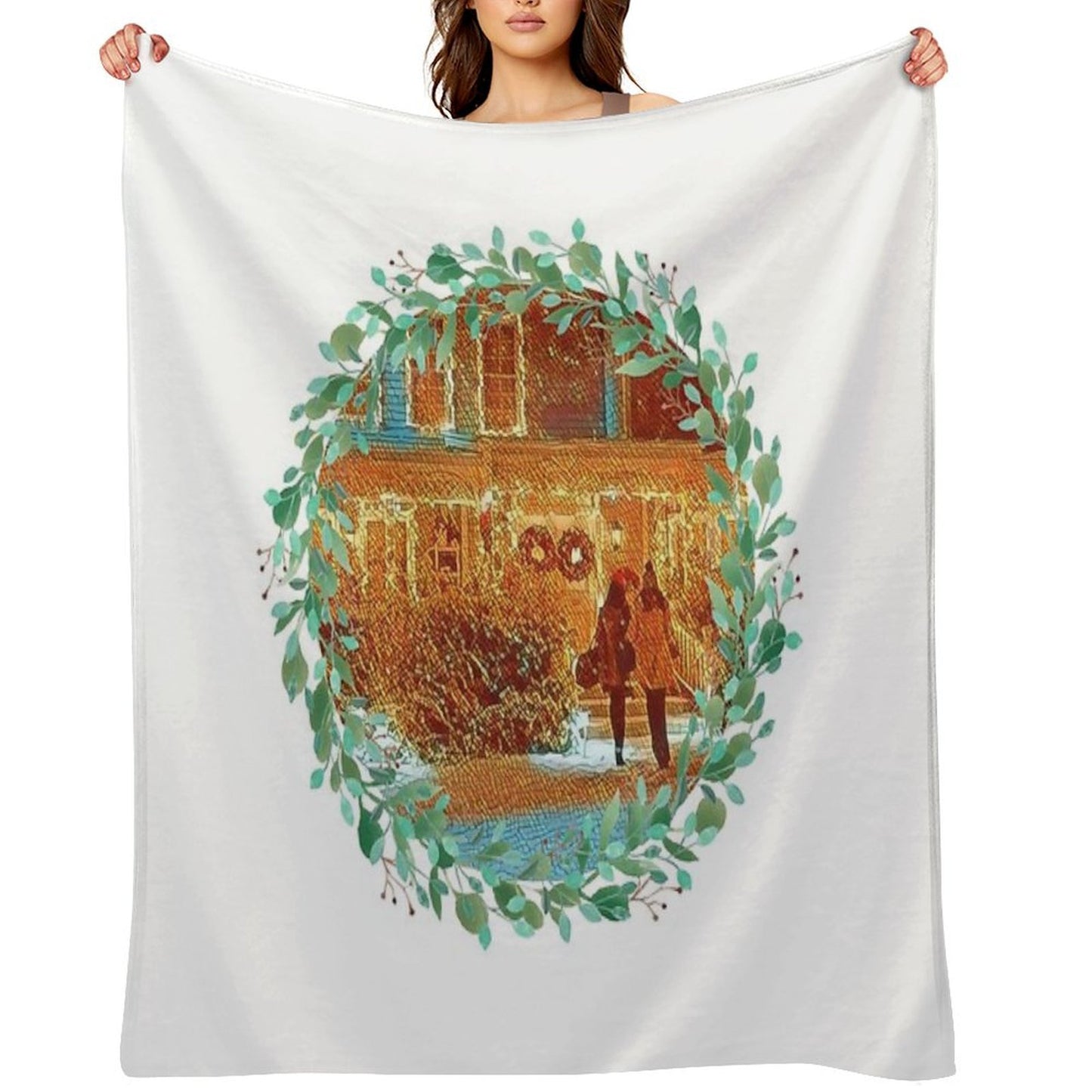 Christmas at Stars Hollow Comfort Throw Blanket