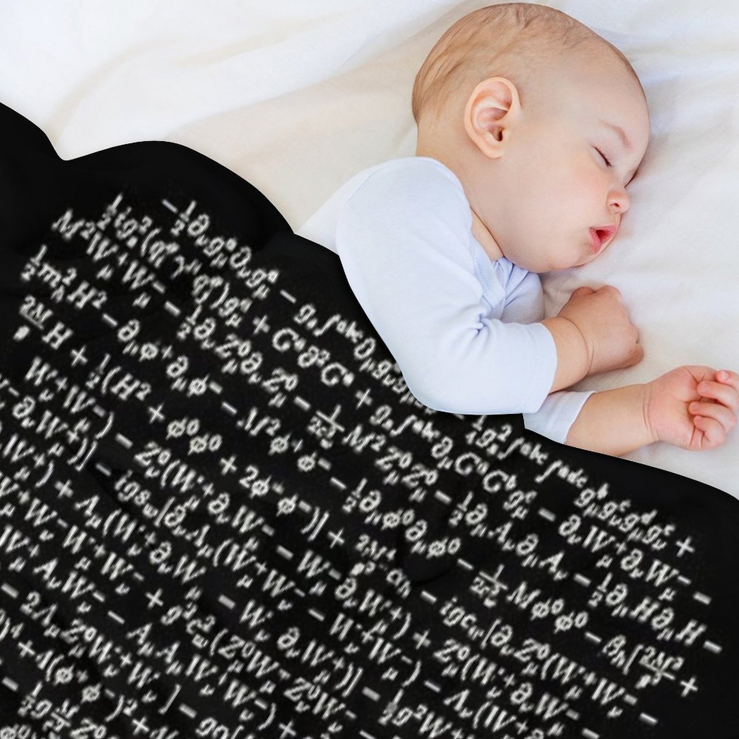 The Standard Model - A Love Poem Machine-washable Throw Blanket