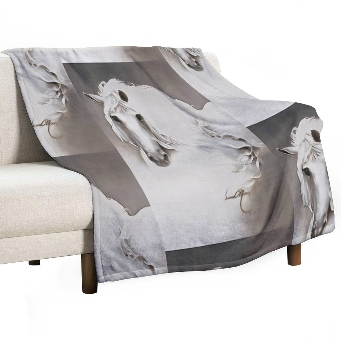 The Queen Anti-pilling Throw Blanket