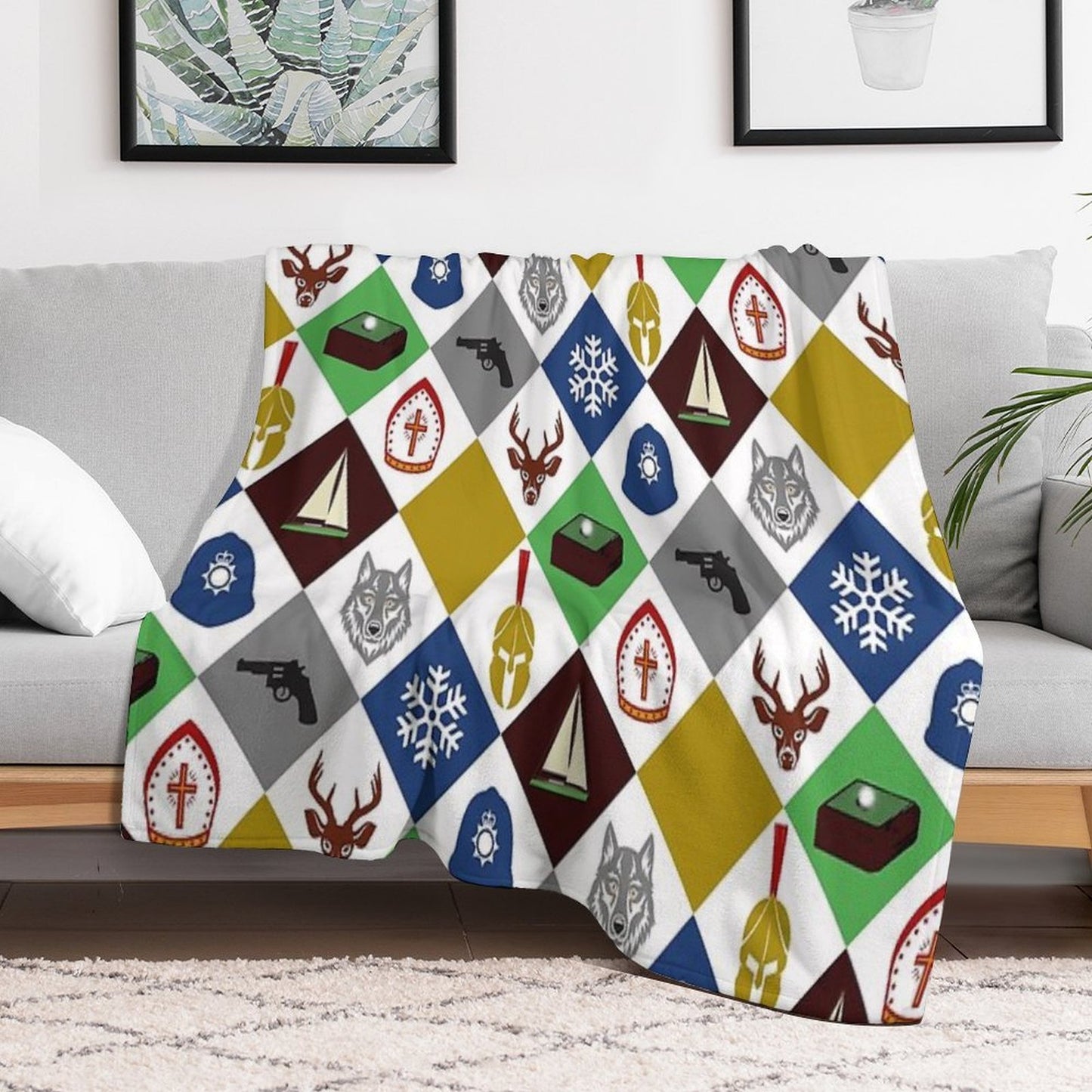 The Box of Delights Shrink-resistant Throw Blanket