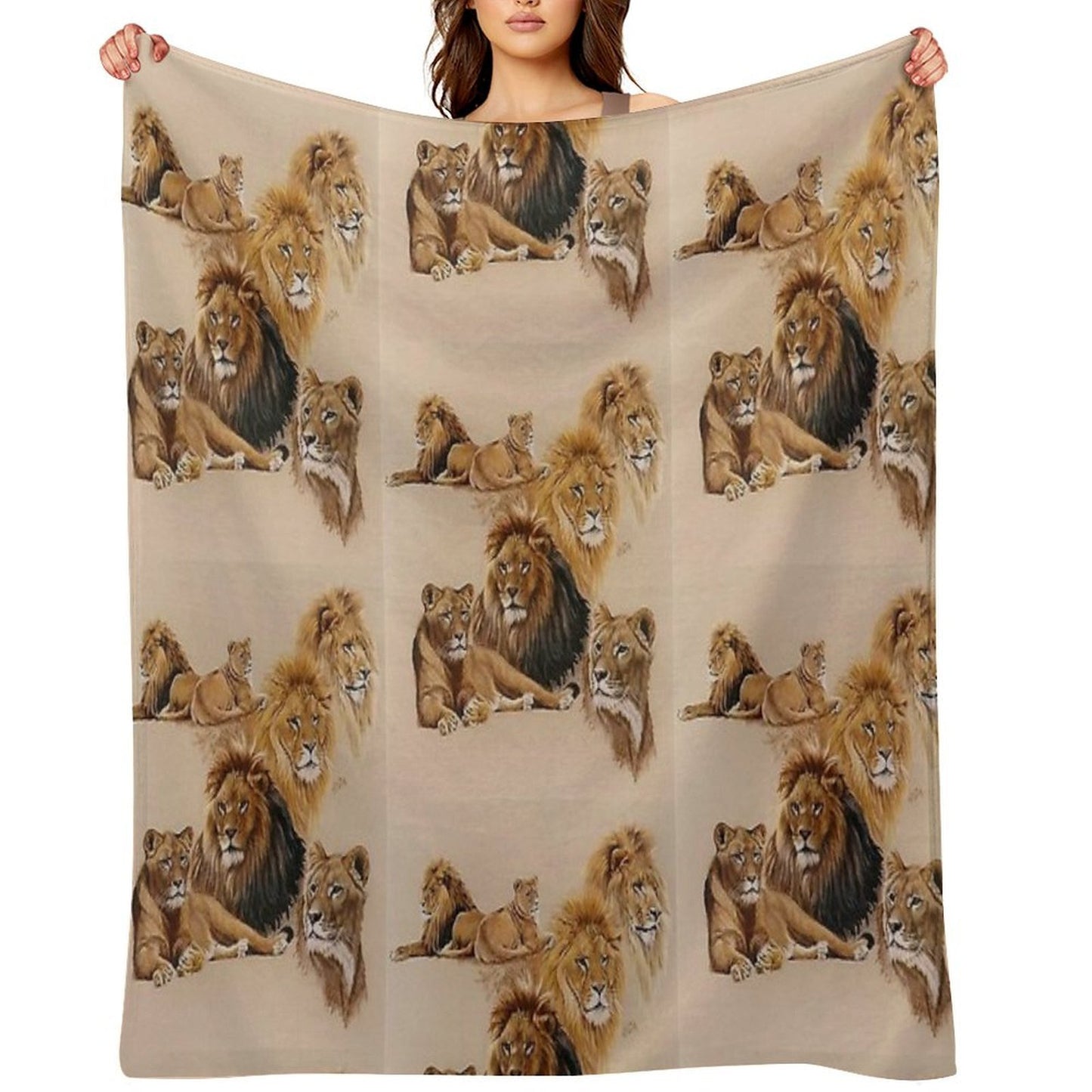 Golden Days Shrink-resistant Throw Blanket