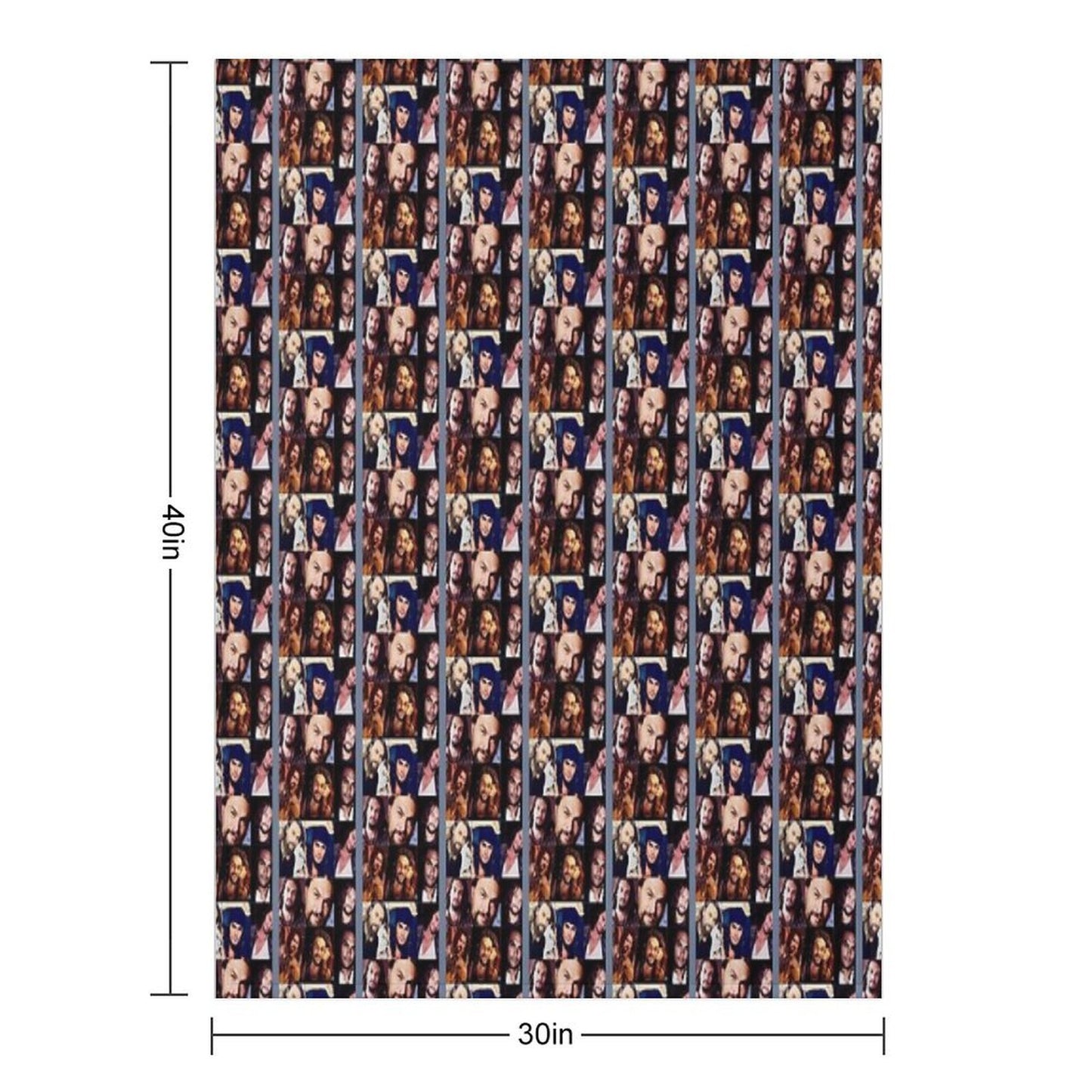 Jason Momoa Gift-ready Throw Blanket
