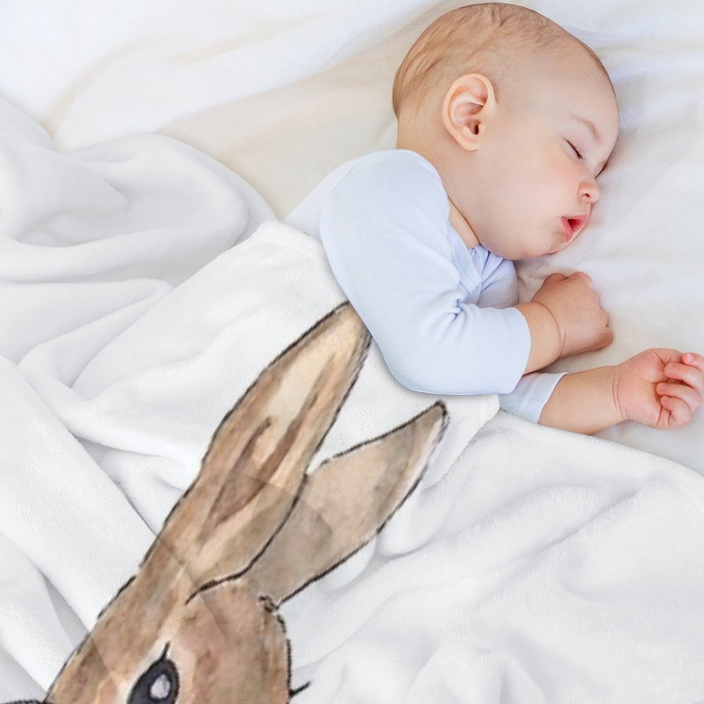 Peter Rabbit Easy Care Throw Blanket