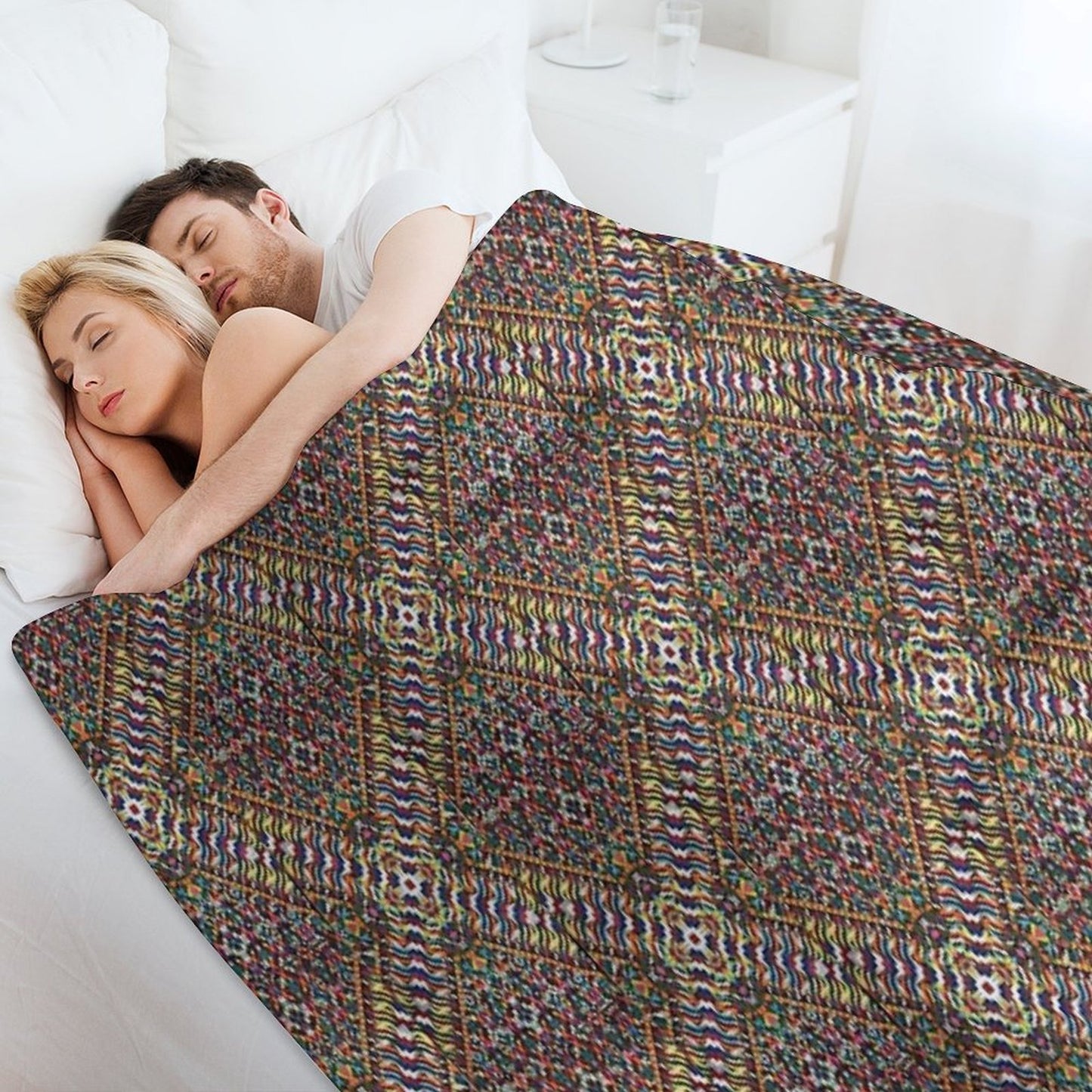 X Shape Cross 2.0 Machine-washable Throw Blanket