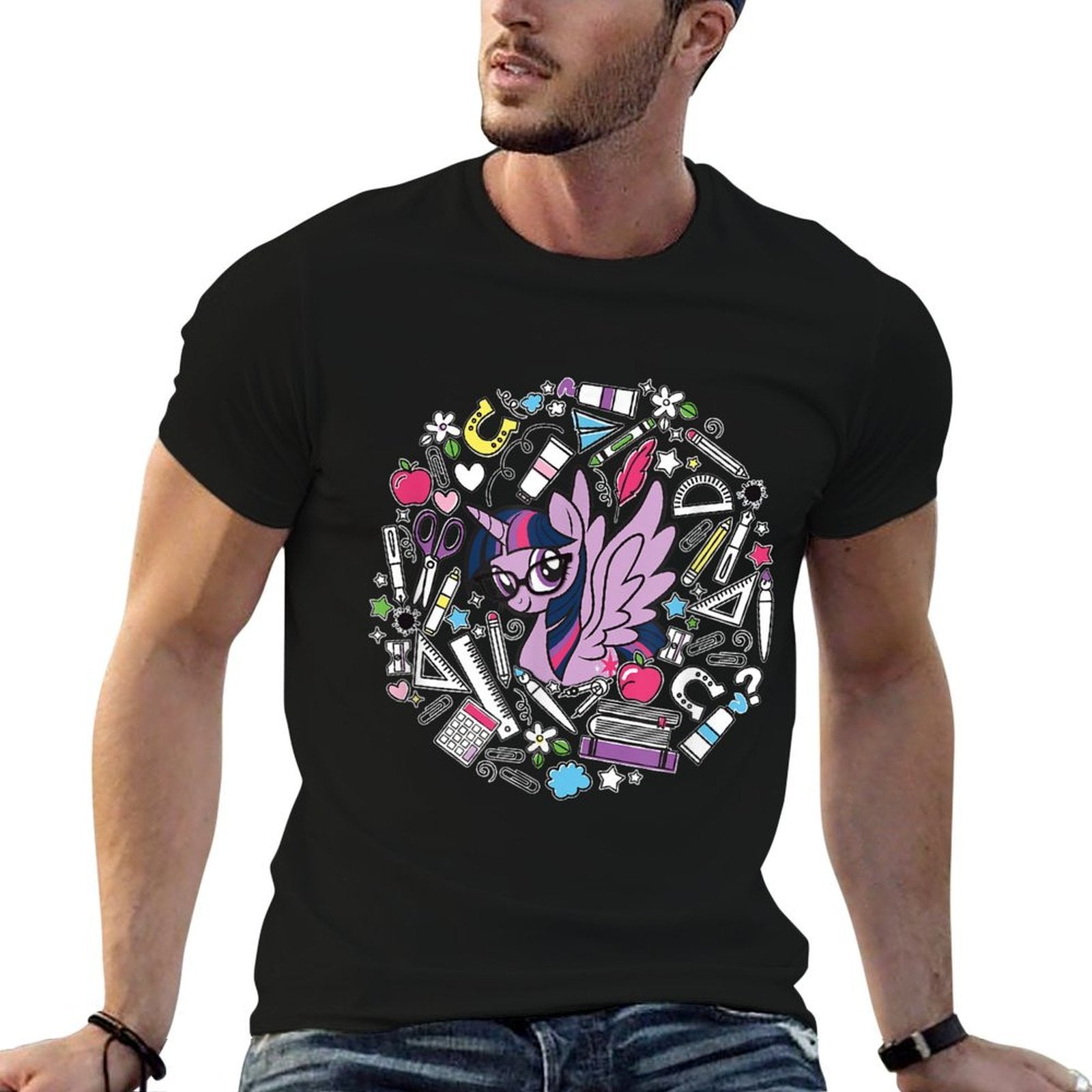 Twilight Sparkle Ready For School  Vintage-inspired T-Shirt