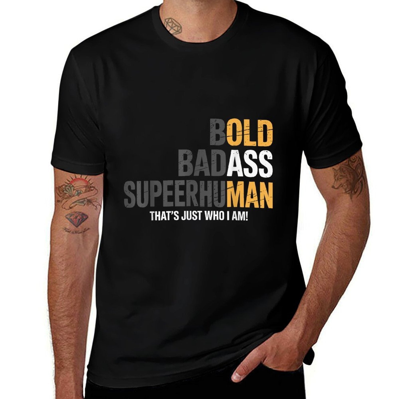 Funny Old Man Saying Gag Birthday Dad Fathers Day Grandpa  Fade-proof Color T-Shirt