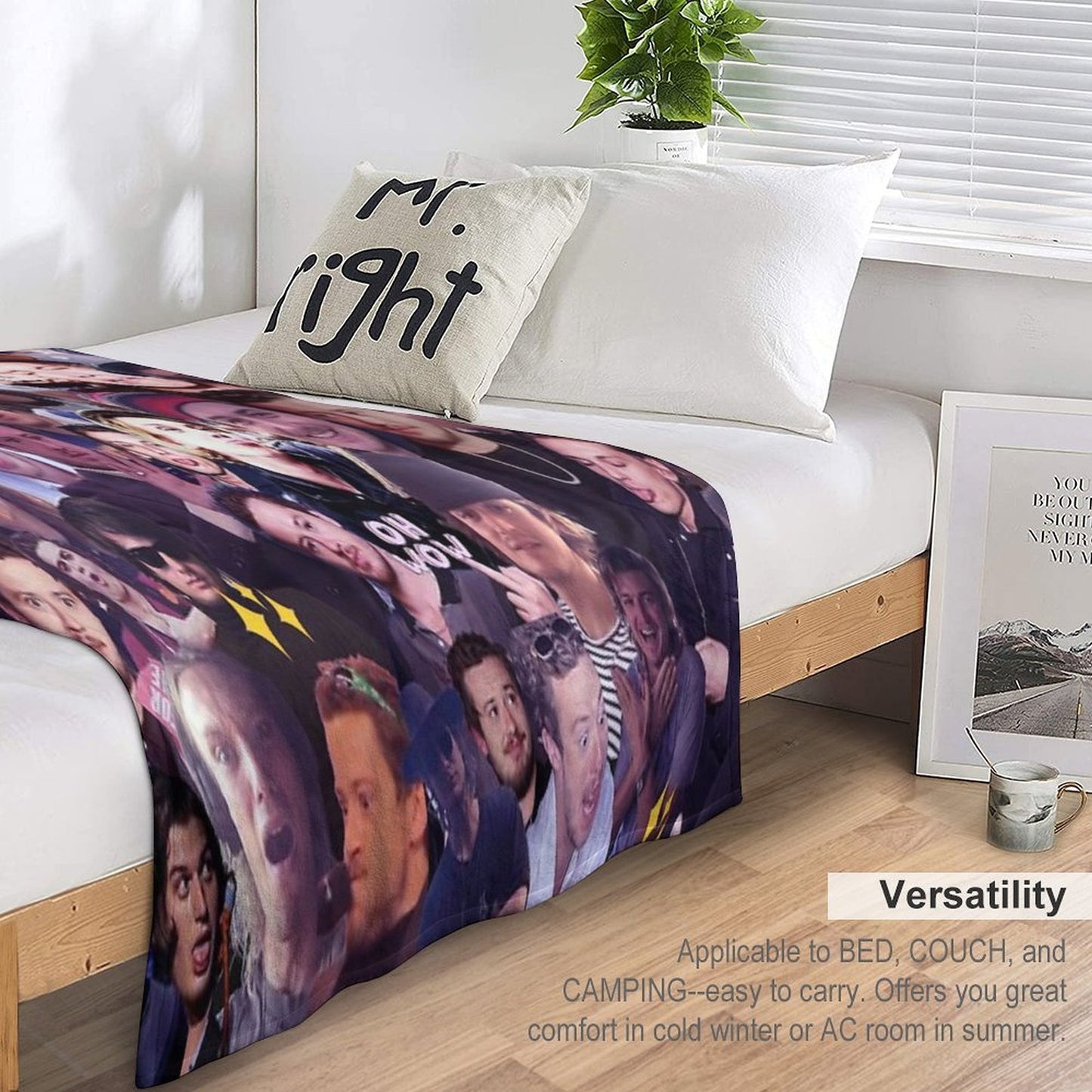 J3 Anti-pilling Throw Blanket