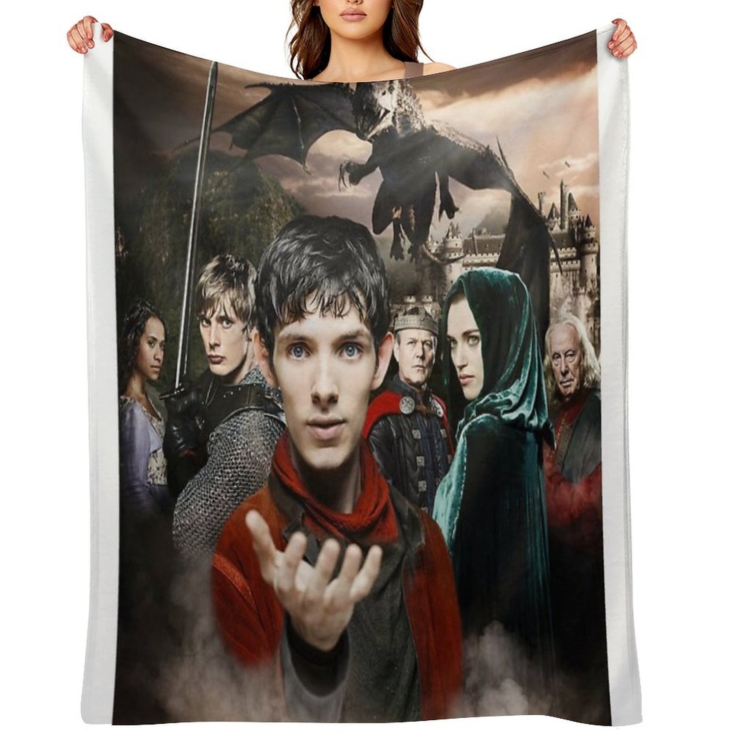 Merlin Velvety-soft Throw Blanket