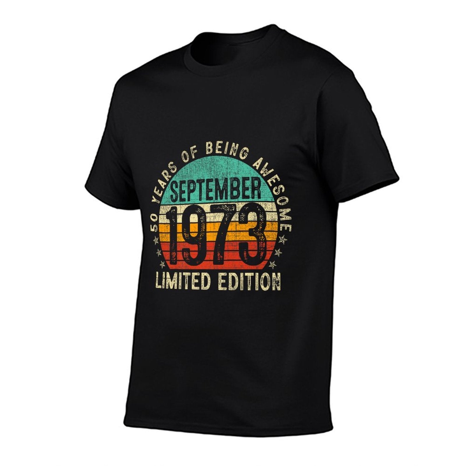Vintage September 1973 Limited Edition 50th Birthday Gifts Premium  Durable T-Shirt