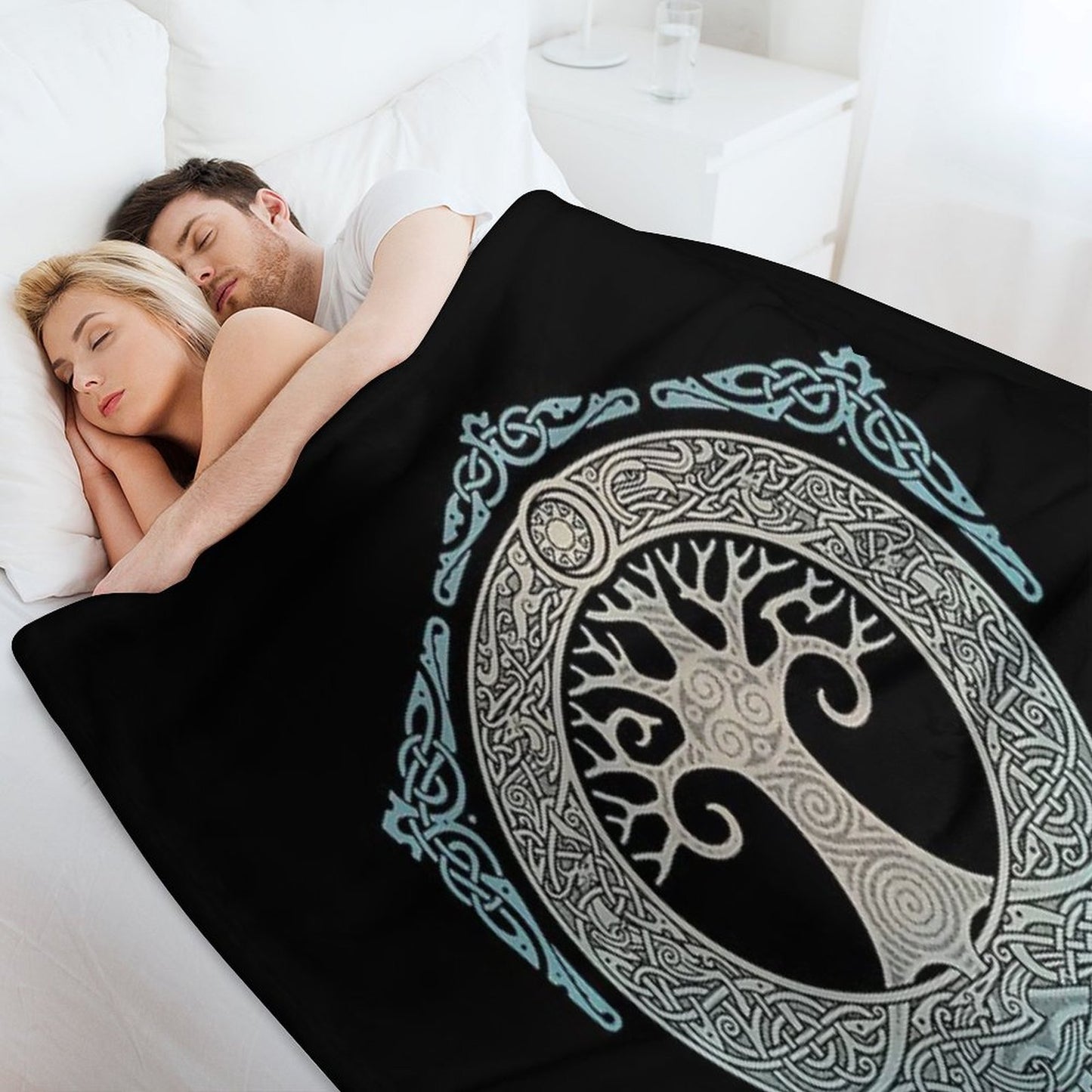 YGGDRASIL.TREE OF LIFE. Durable Throw Blanket