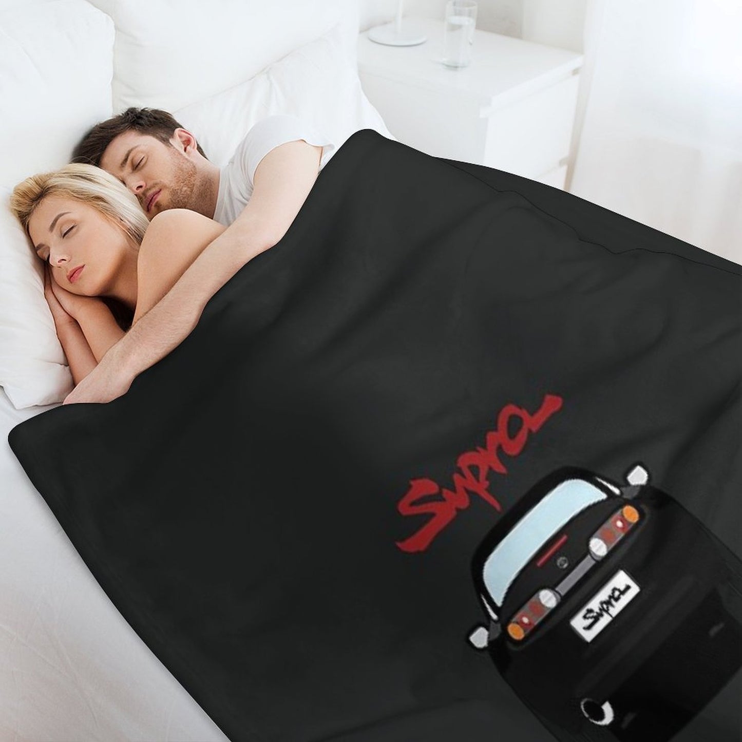 Supra Design Wrinkle-free Throw Blanket