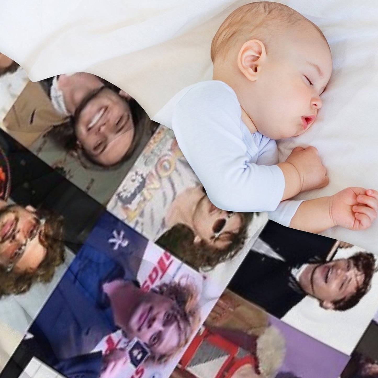 MGG Collage 3 Gift-ready Throw Blanket