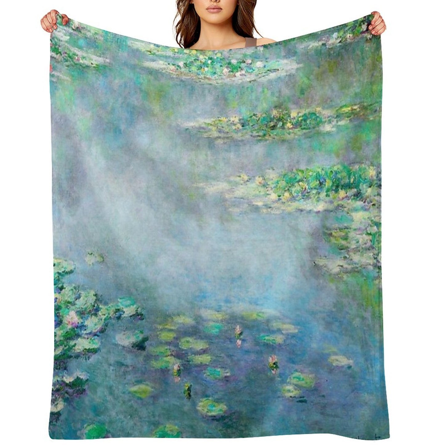 Monet Water Lilies Nymphéas 1906 Durable Throw Blanket