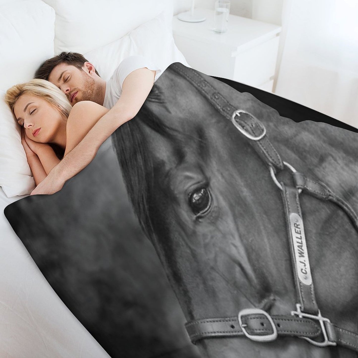 Winx - Farewell to A Champion Durable Throw Blanket