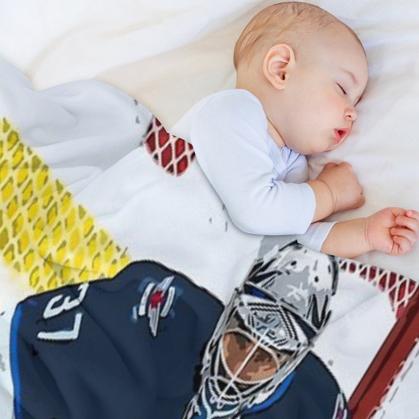 Connor Hellebuyck Versatility Throw Blanket