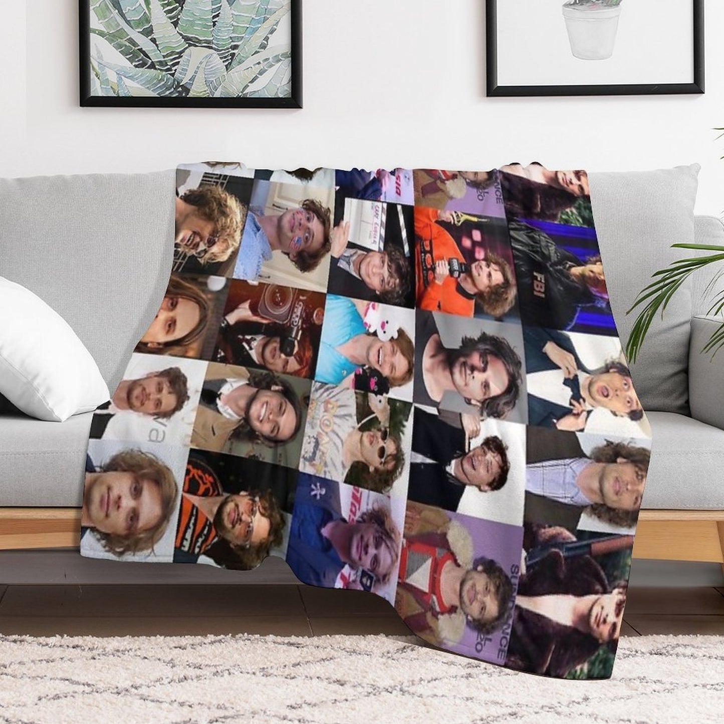 MGG Collage 3 Gift-ready Throw Blanket