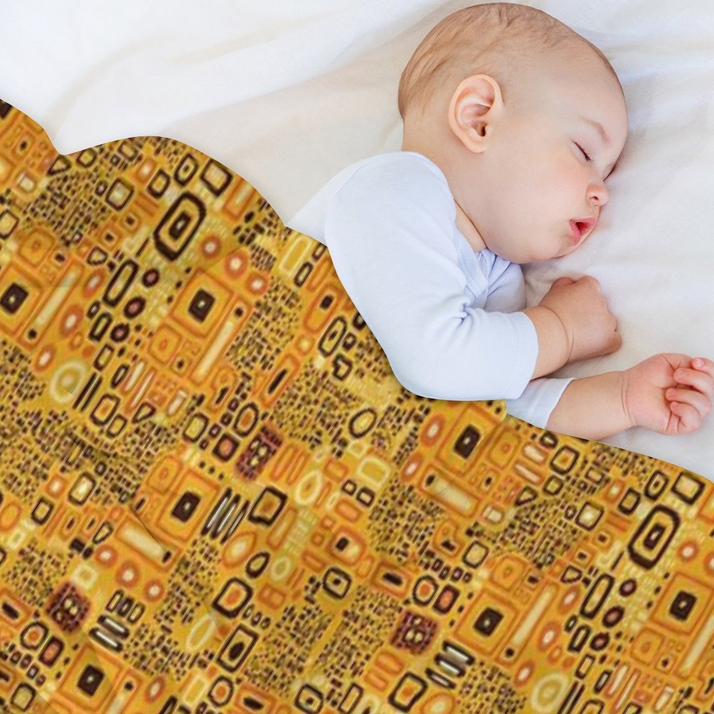 Klimt Pattern Anti-pilling Throw Blanket