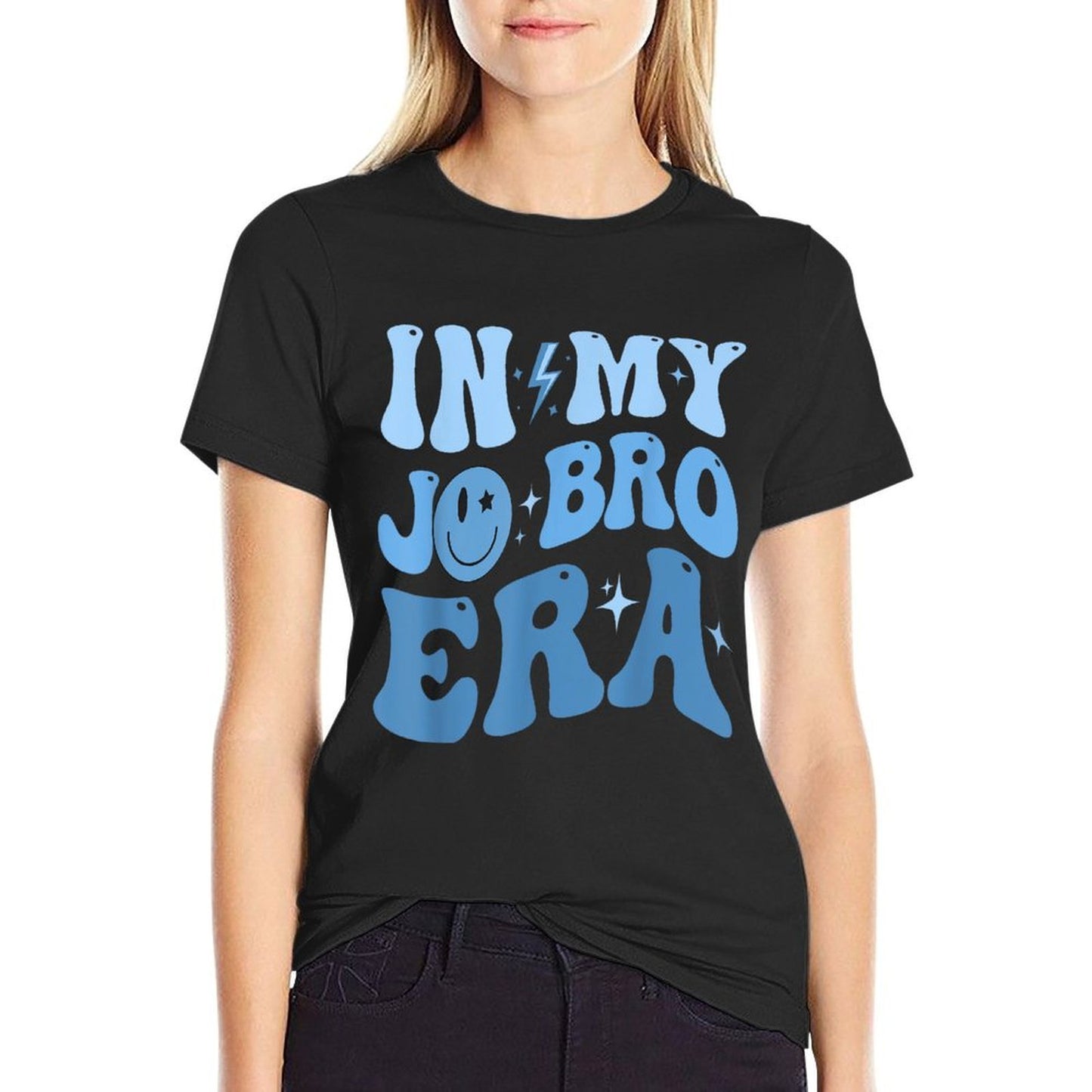 Funny Groovy Retro In My Jo Bro Era Men Women Kid Birthday Relaxed-fit T-Shirt