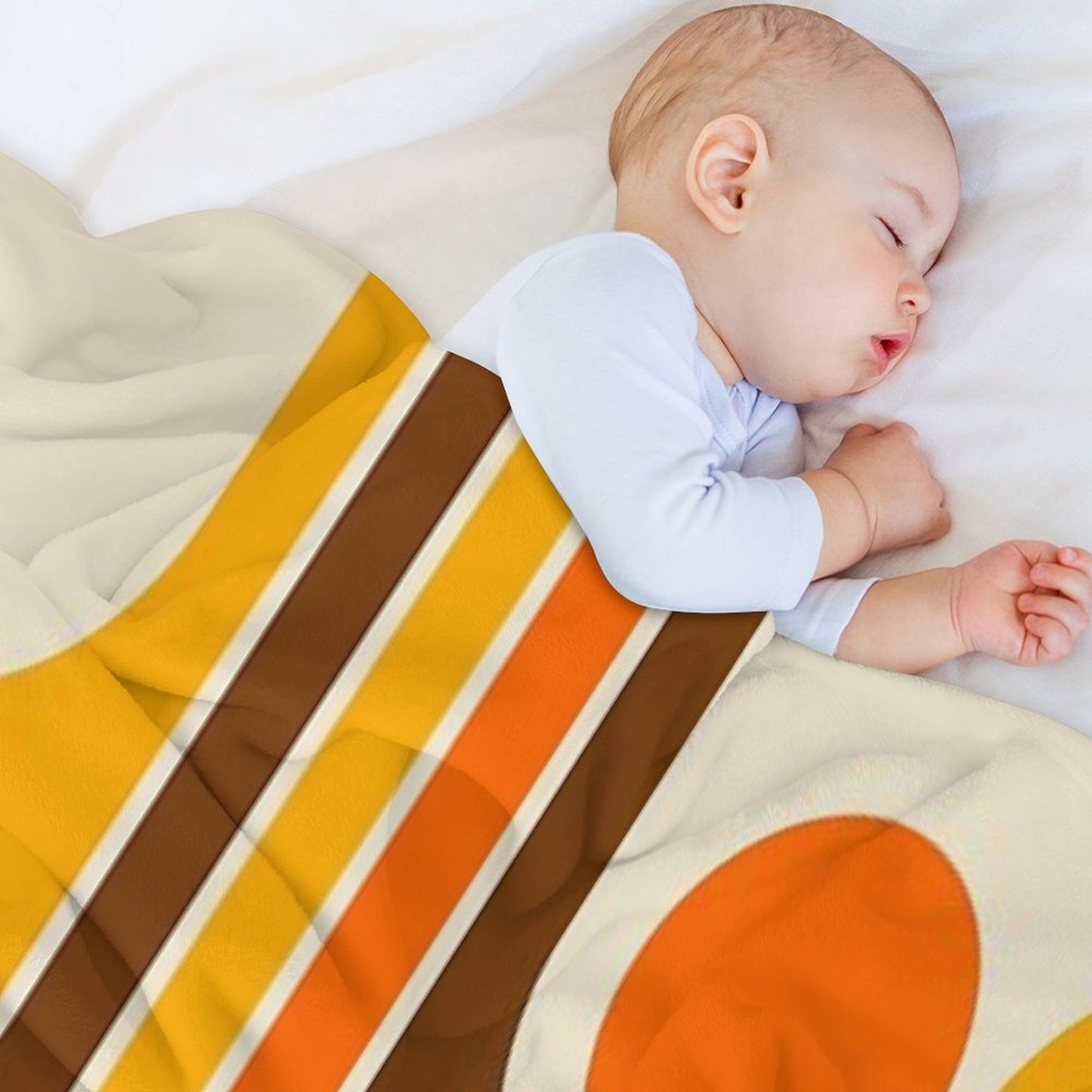 Retro Geometric Design 624 Gift-ready Throw Blanket