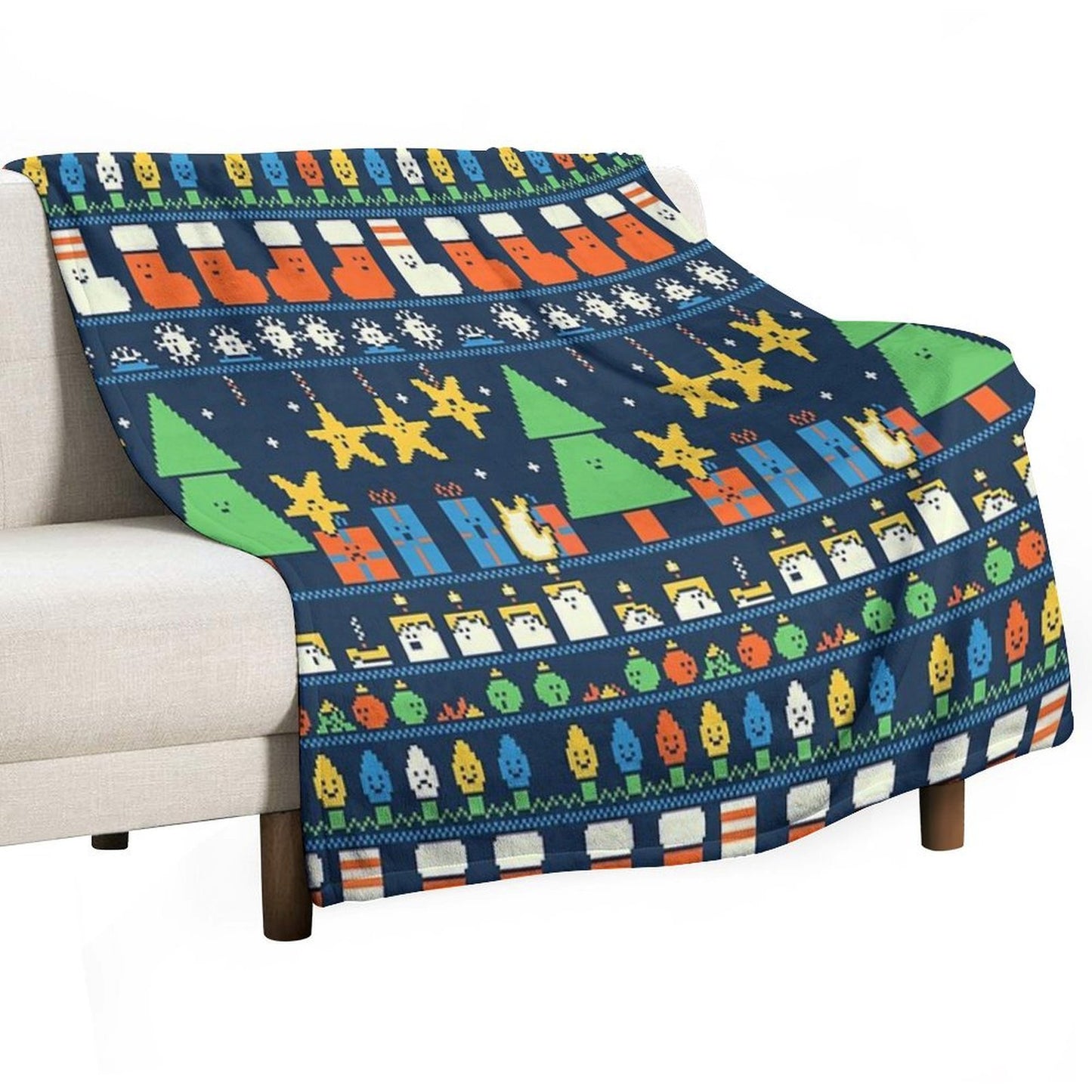 Merry Christmess Multi-functional Throw Blanket