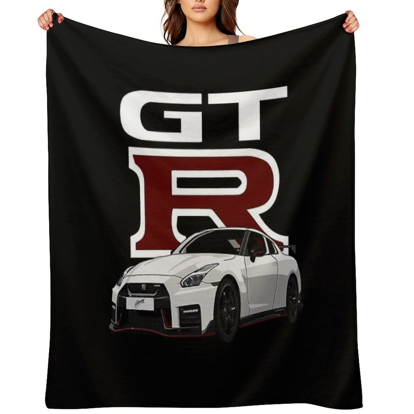 Nissan Skyline GTR Eco-conscious Throw Blanket