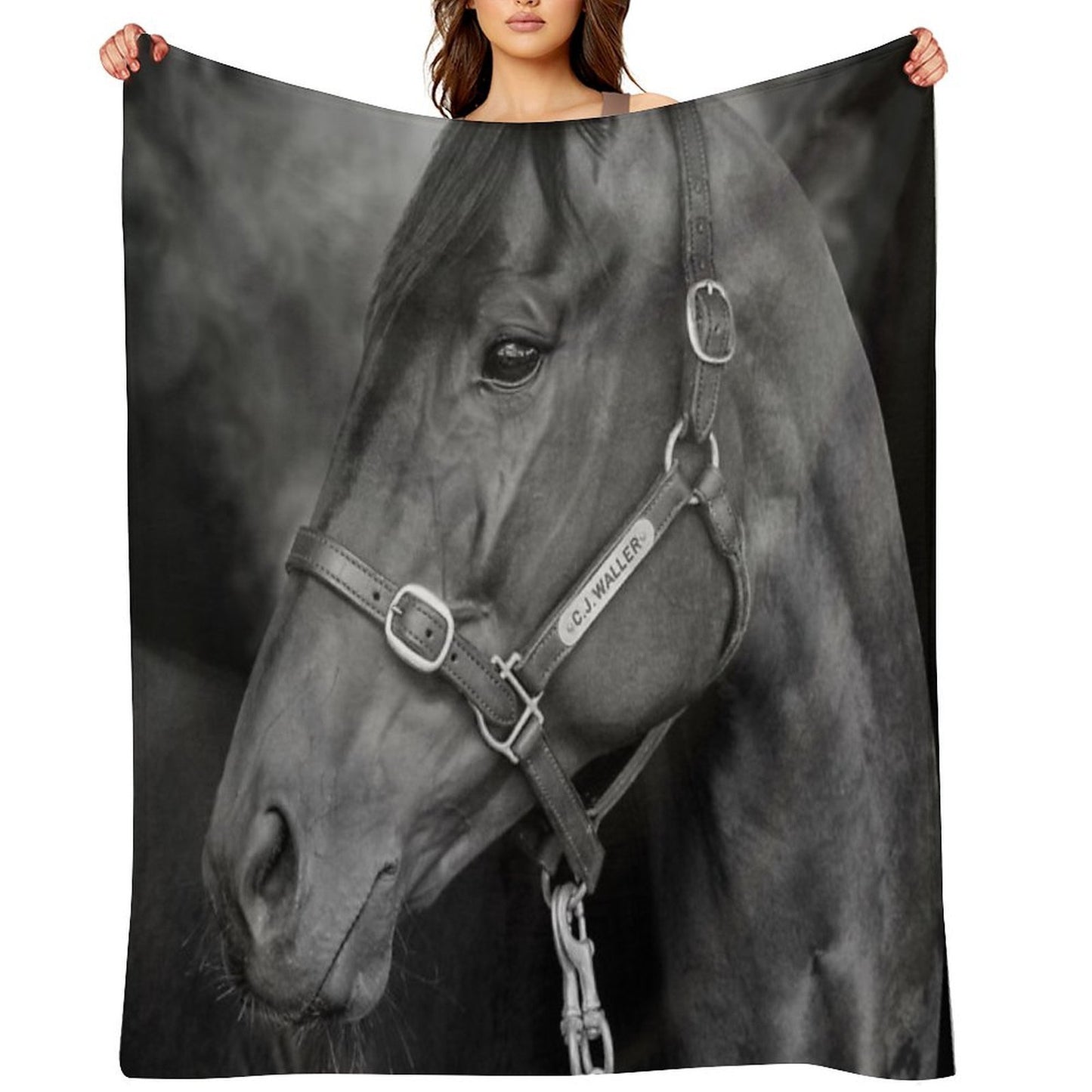 Winx - Farewell to A Champion Durable Throw Blanket