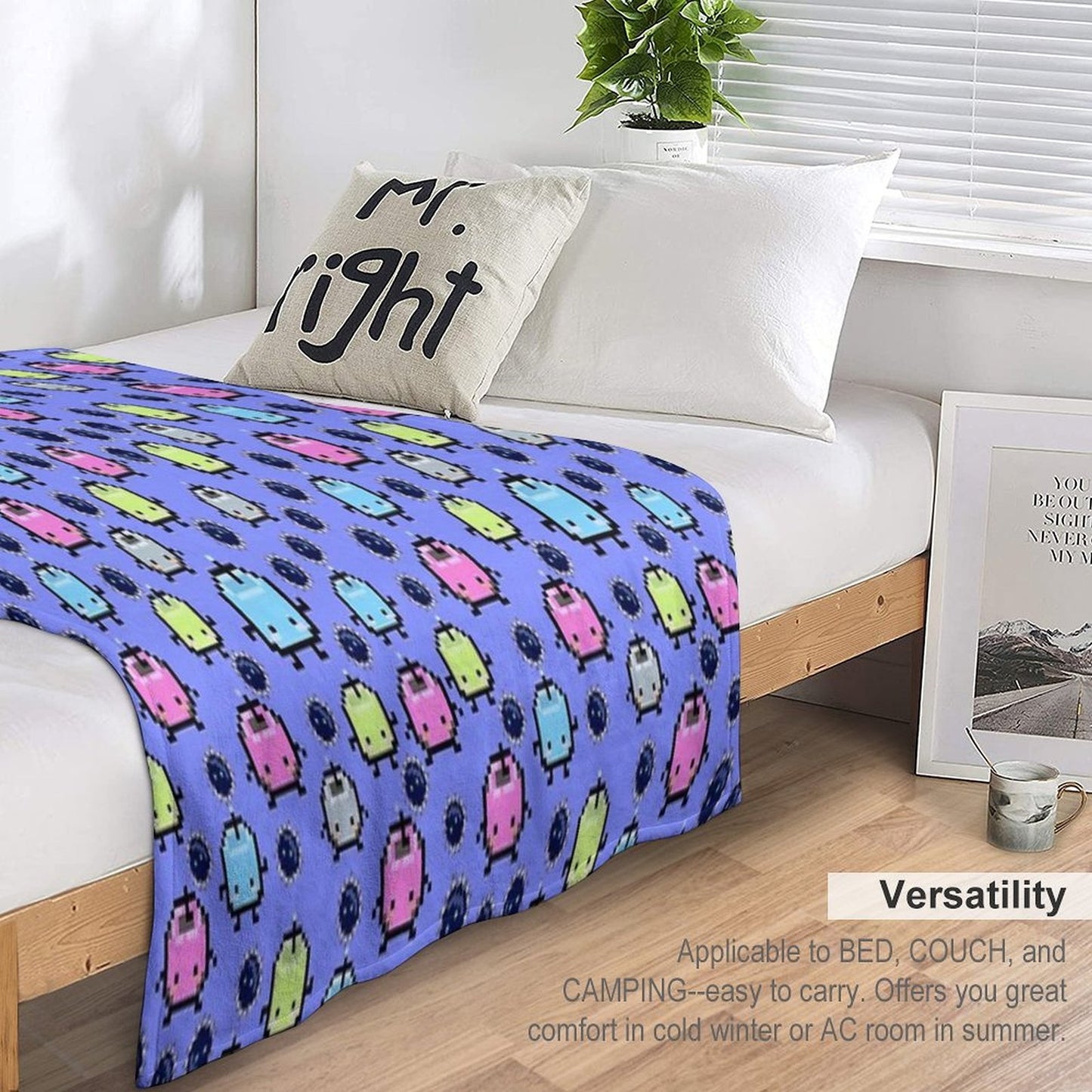 Stardew Valley Junimo Compact Throw Blanket