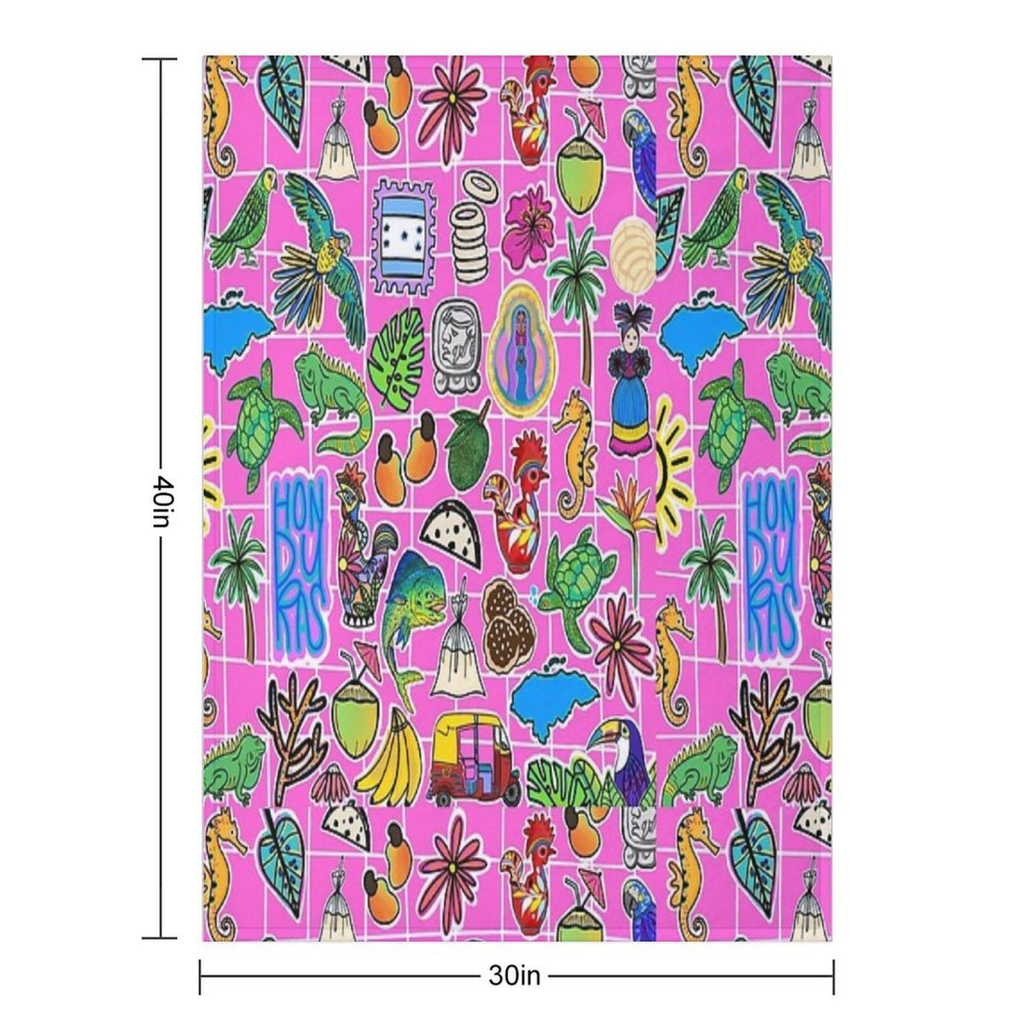HONDURAS 2023 Versatility Throw Blanket