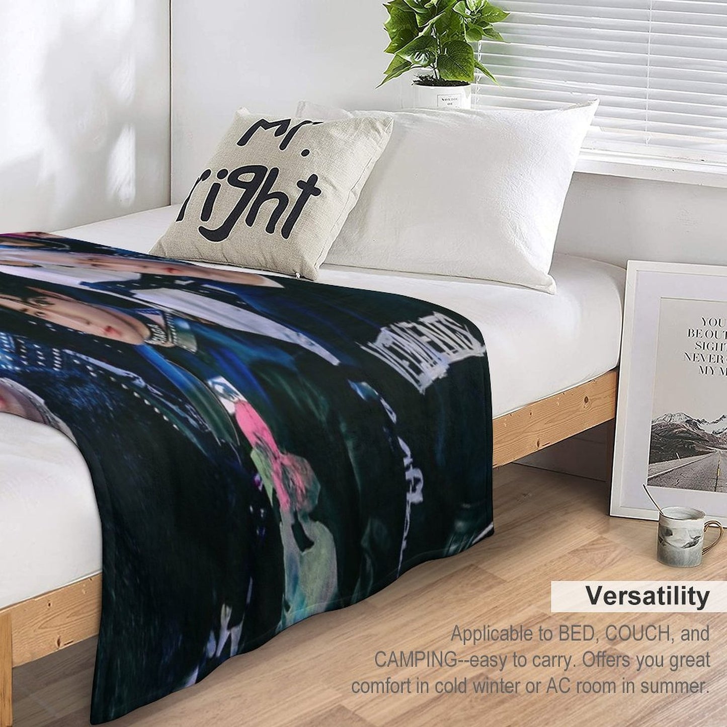 # Skz ☆ Durable Throw Blanket