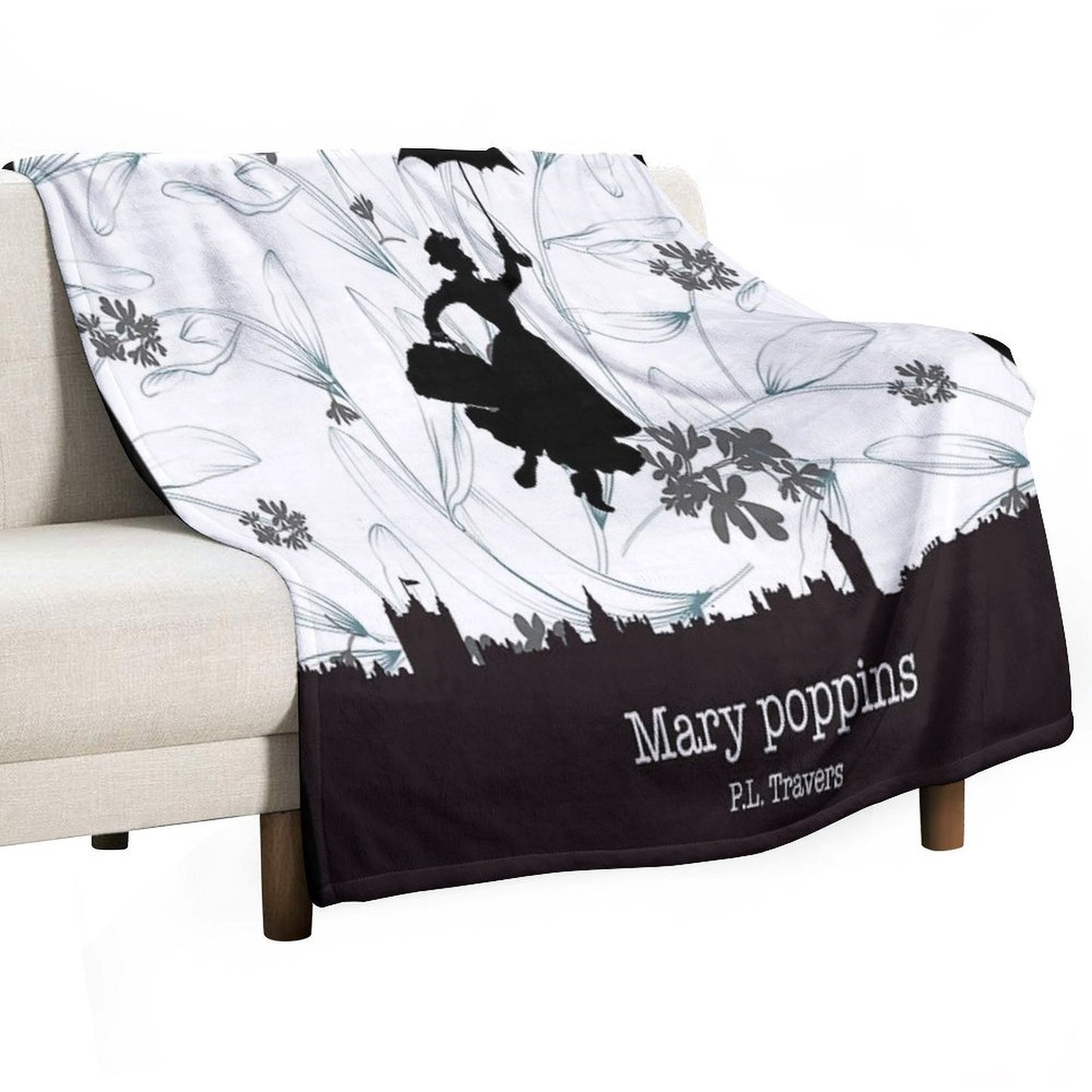 Mary Poppins Shrink-resistant Throw Blanket