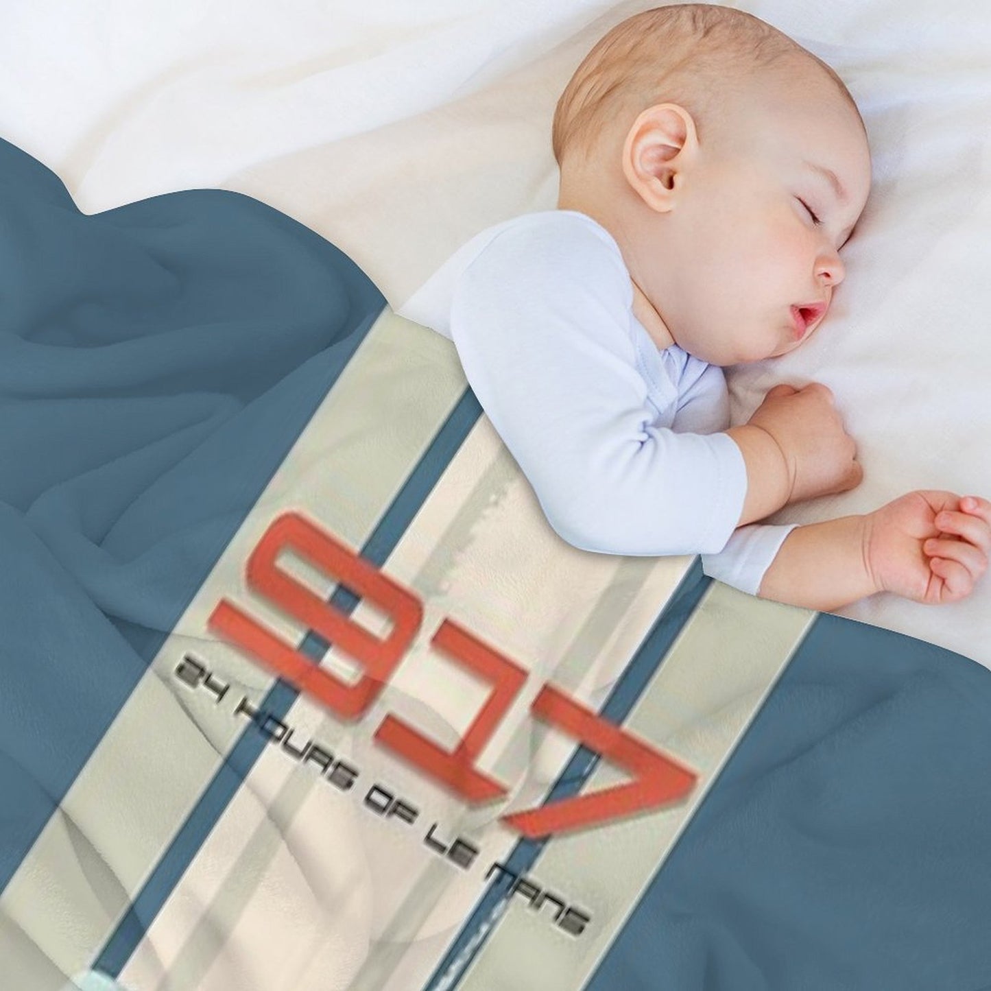 Porsche 917 24 Hours of Le Mans Race Car Gift-ready Throw Blanket